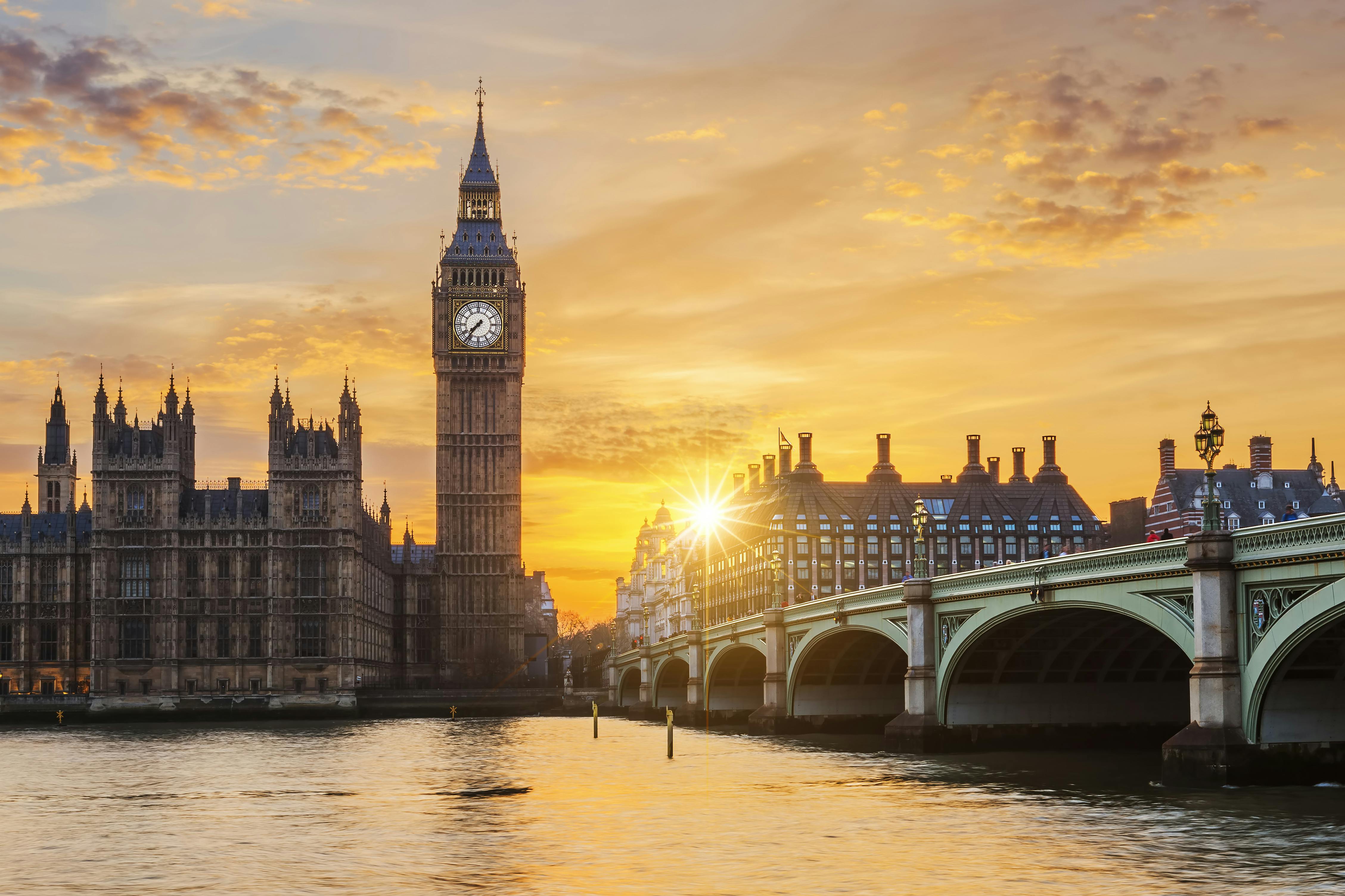 London og fine Big Ben ses i mere end en Disney-film. London