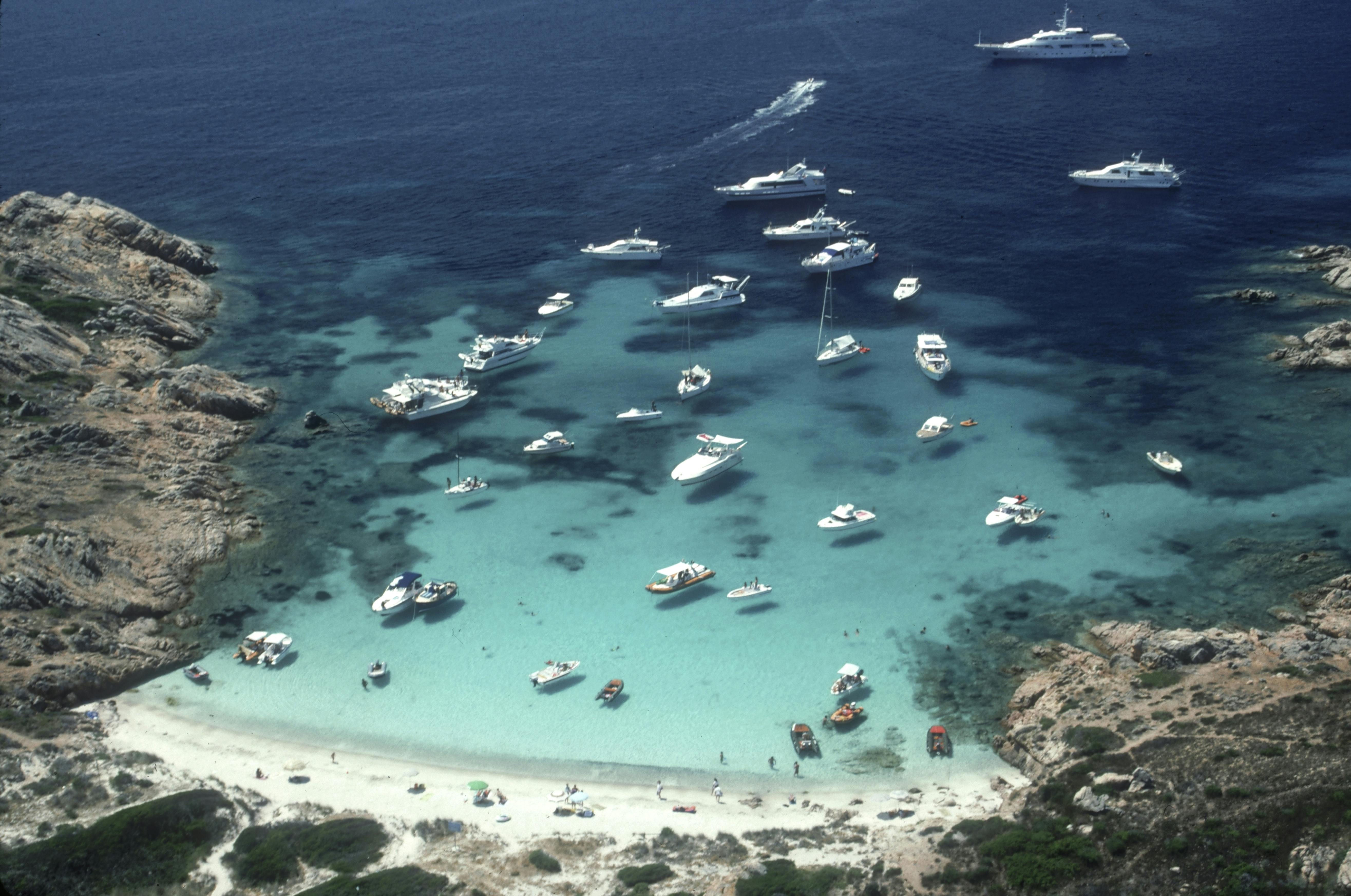 Et stykke Sardinien set fra oven. Sardinien i Italien