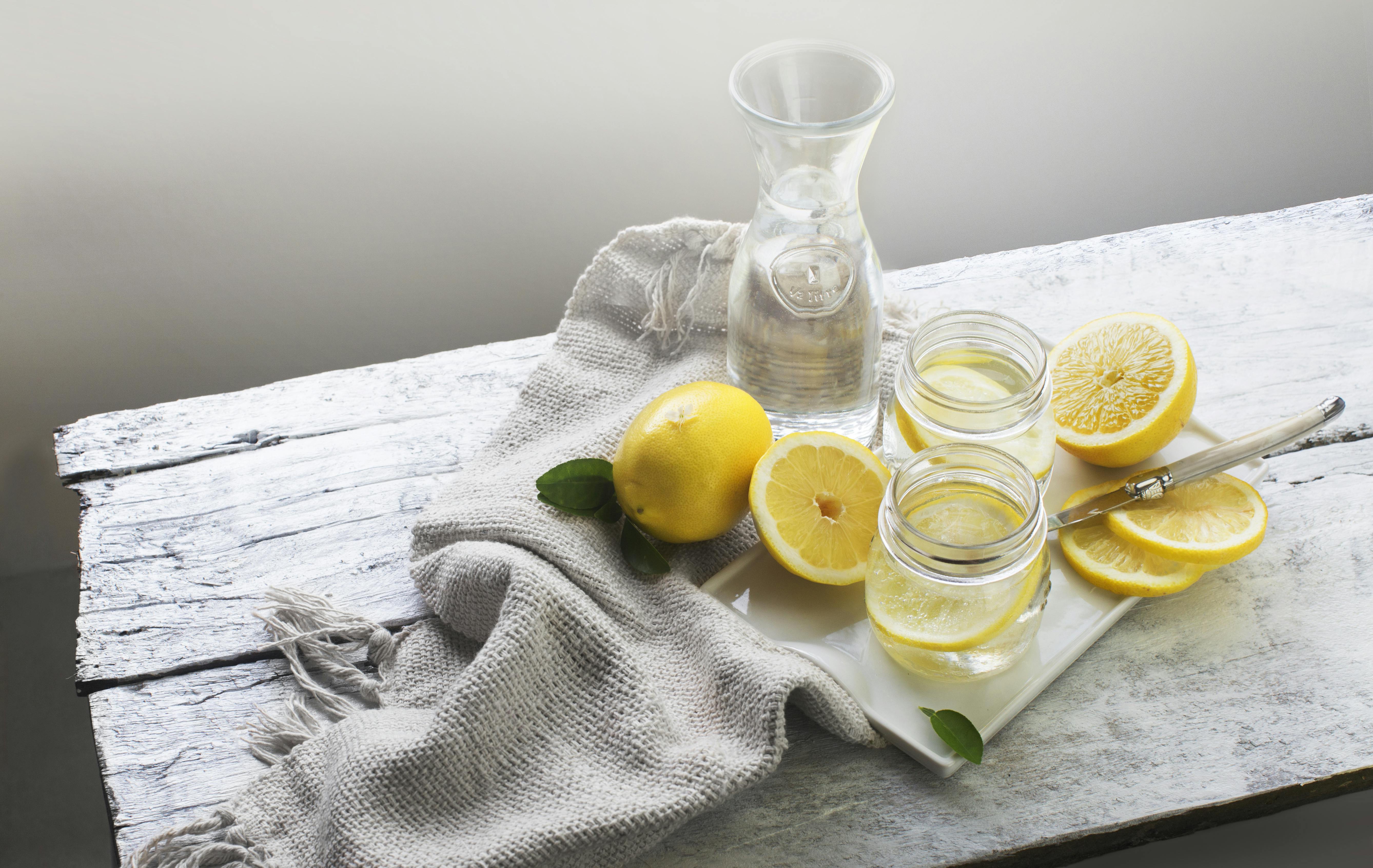 Vann med citron har mange sunne fordeler
