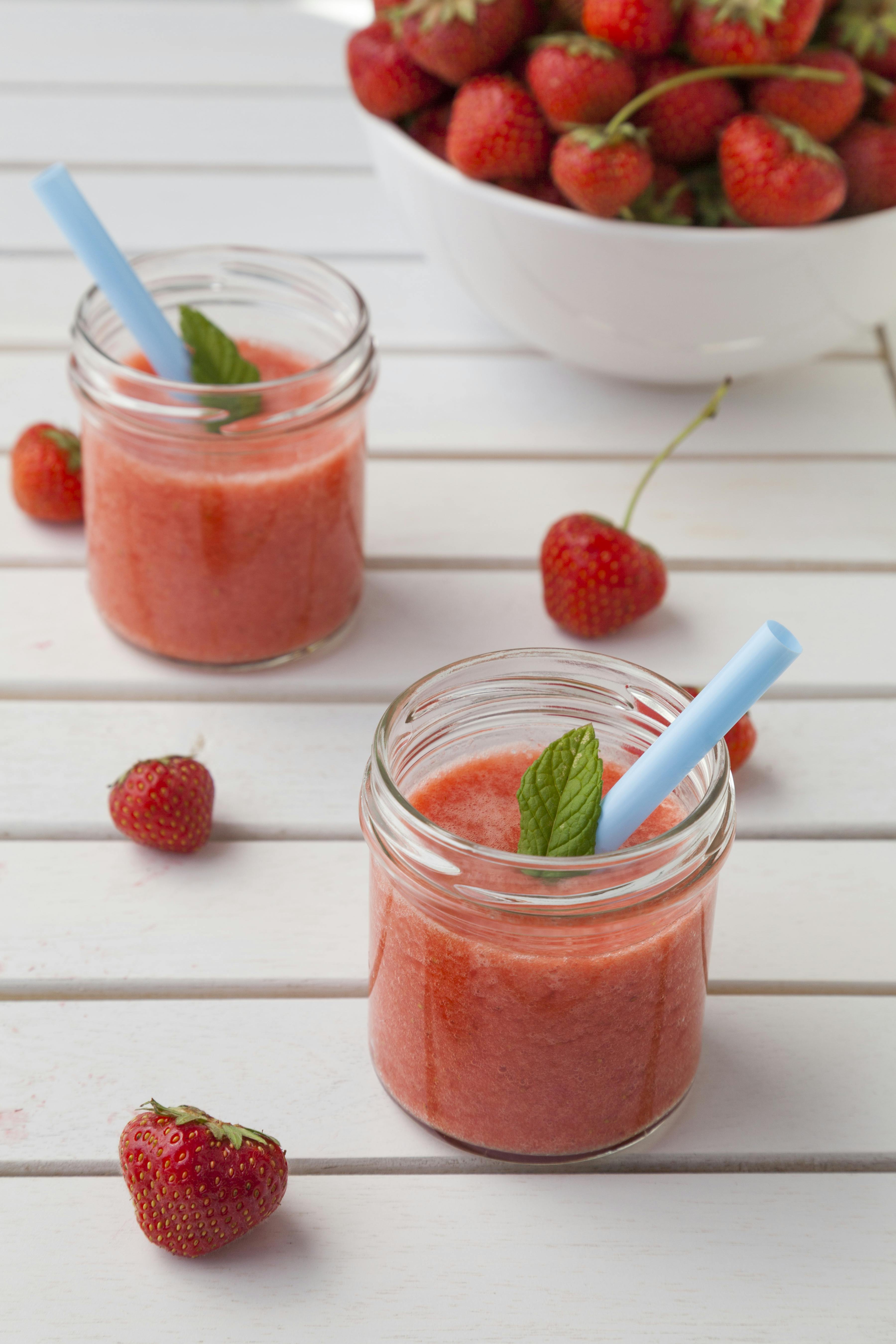 Jordbær smoothie