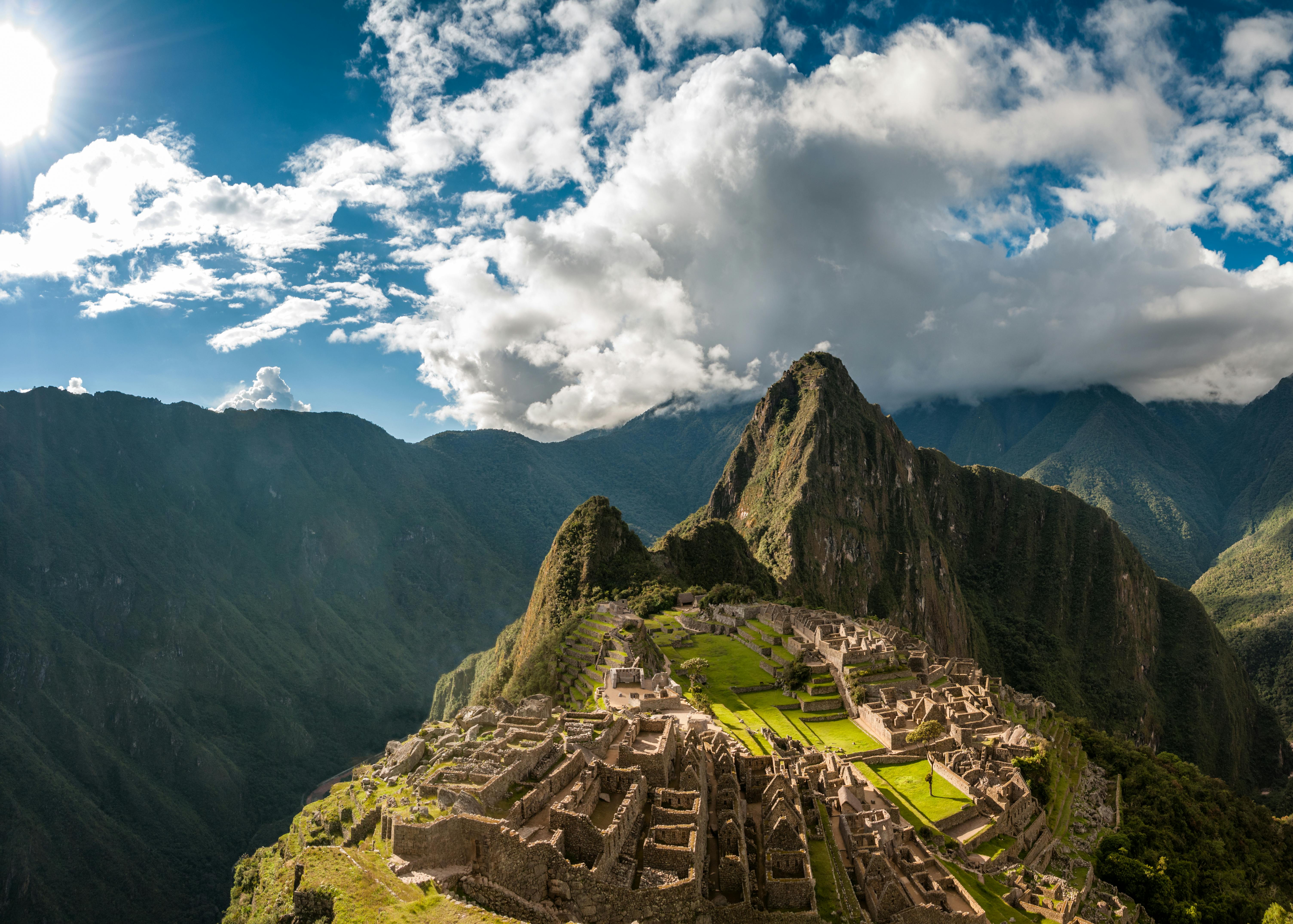 Smukke Machu Picchu i Peru. Machu Picchu
