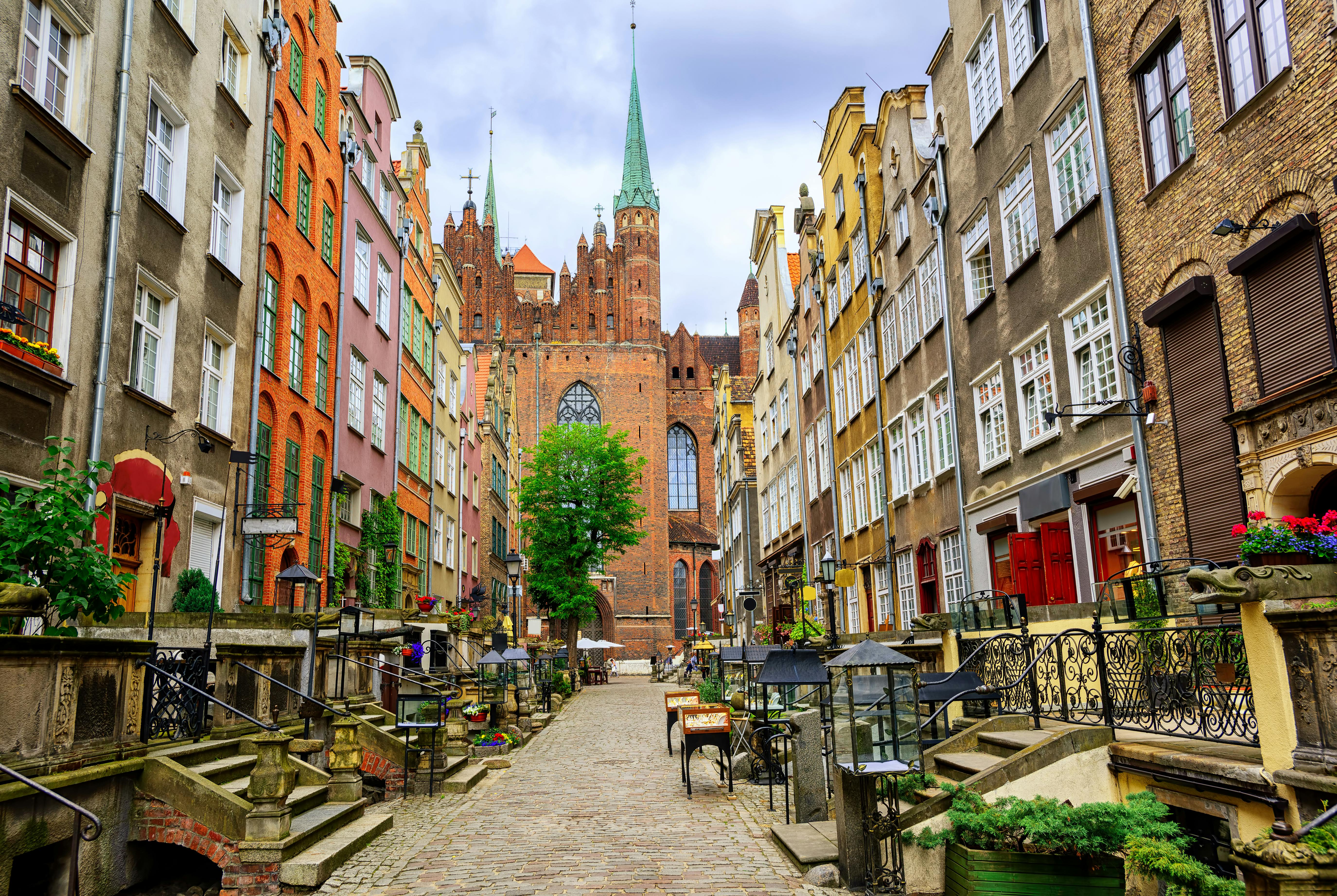 GAMLEBYEN I GDANSK: Gamlebyen i Gdansk