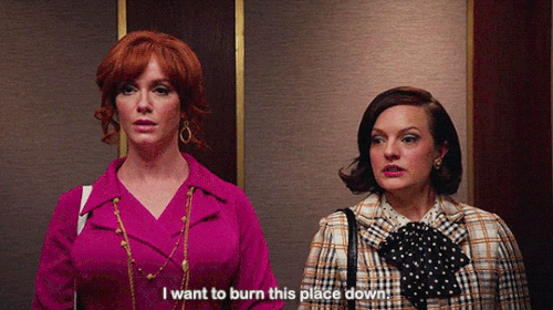 Mad Men | Elisabeth Moss og Christina Hendricks