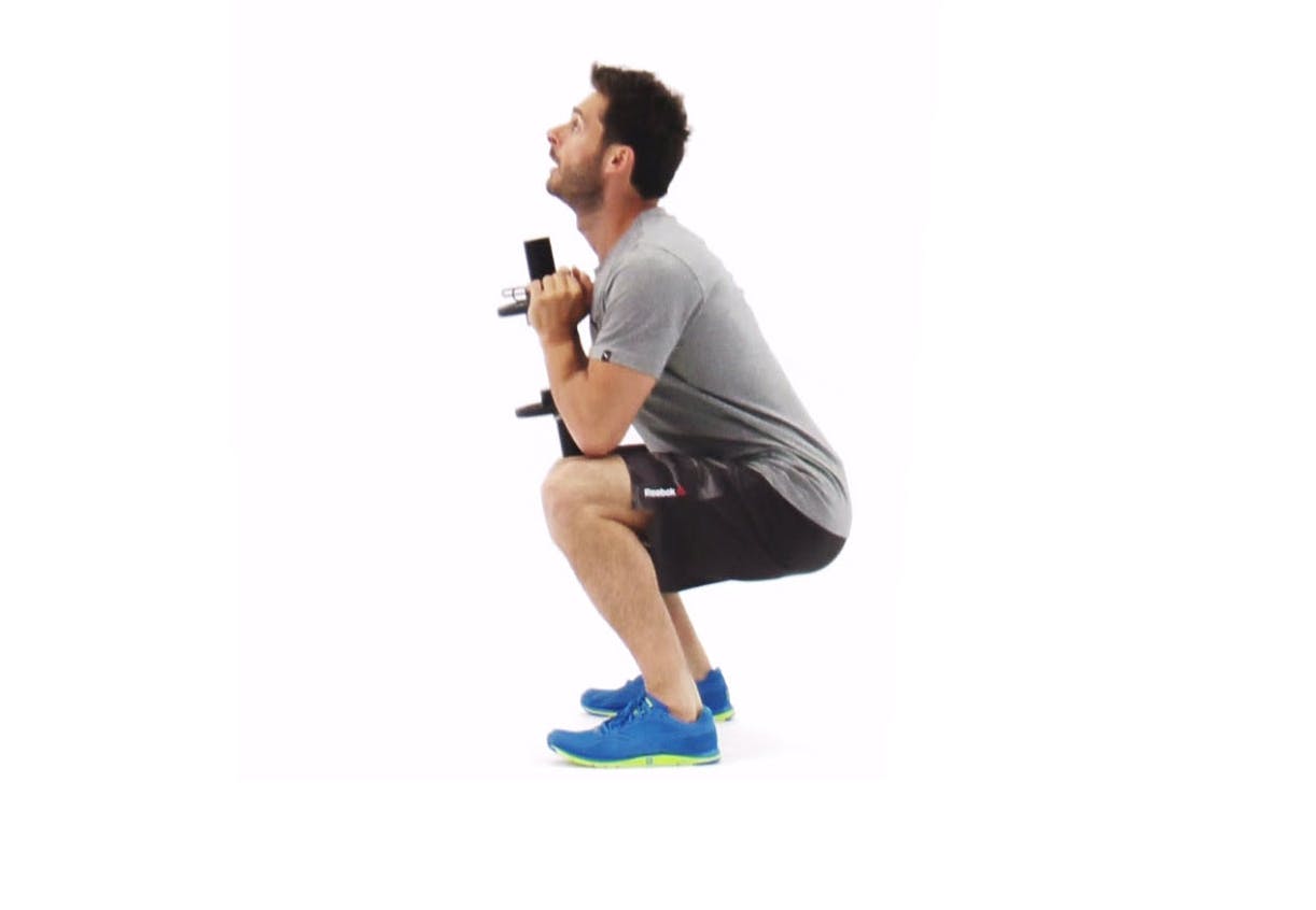Goblet Squats Kom i toppform med HIIT!