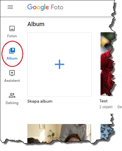 Google Foto Picasa webbalbum bildbehandling
