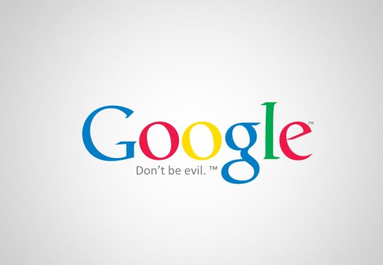 Evil google logo