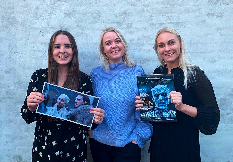 Marianne, Simone og Rie taler denne gang om Game of Thrones. Woman ser Game of Thrones sæson 8