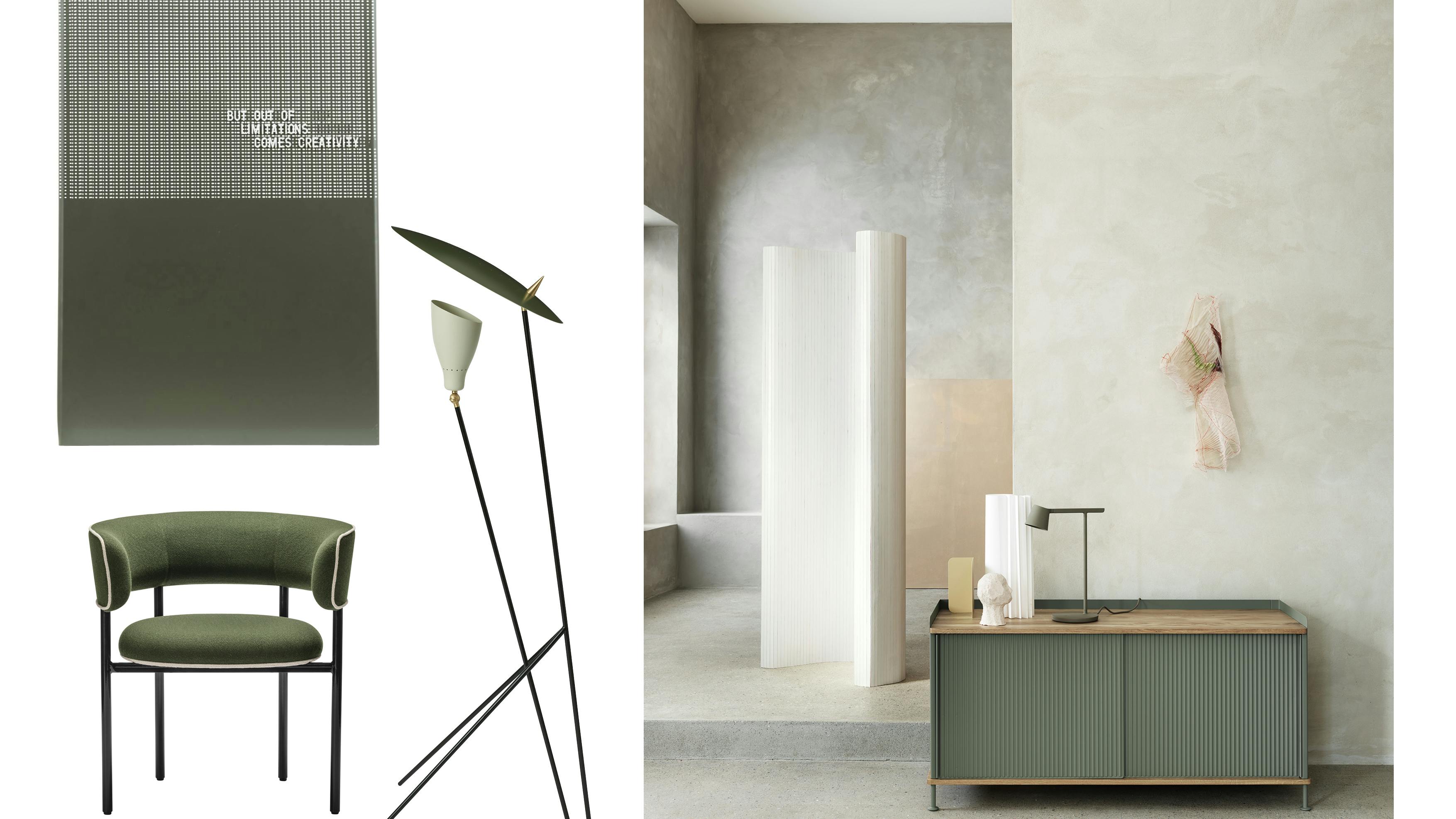 stol | lampe | skjenk