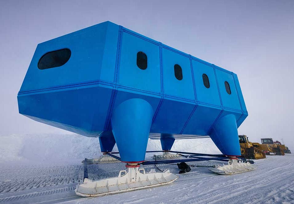 Moduler Halley forskningsstasjon, Antarktis - star wars modul