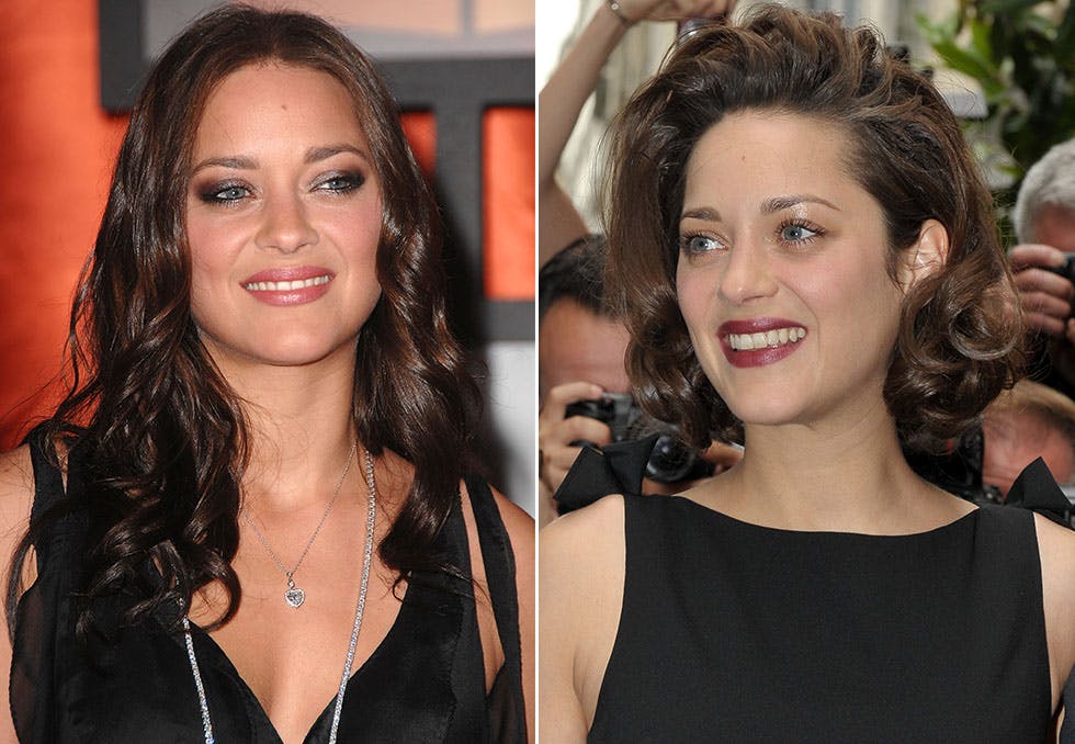Marion Cotillard – med langt og kort hår: Skuespiller Marion Cotillard (41) har hatt både langt og kort hår.