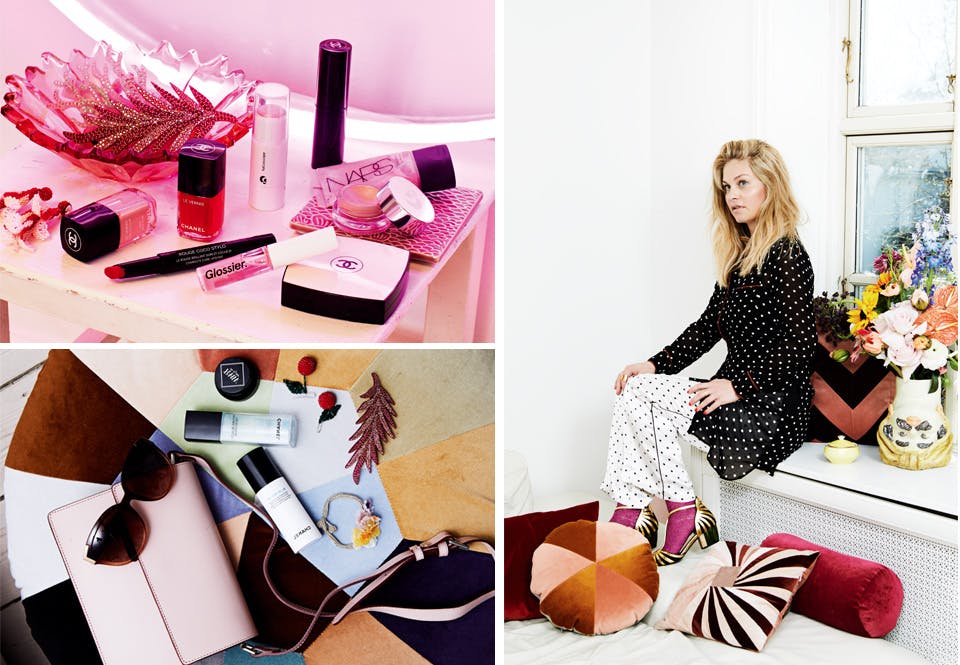 Chanel, Glossier og Juice Beauty er bare nogle af de skønhedsprodukter Gannis Helene skytte bruger