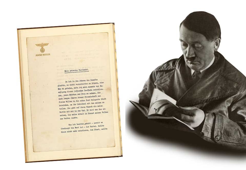 Hitler testamente
