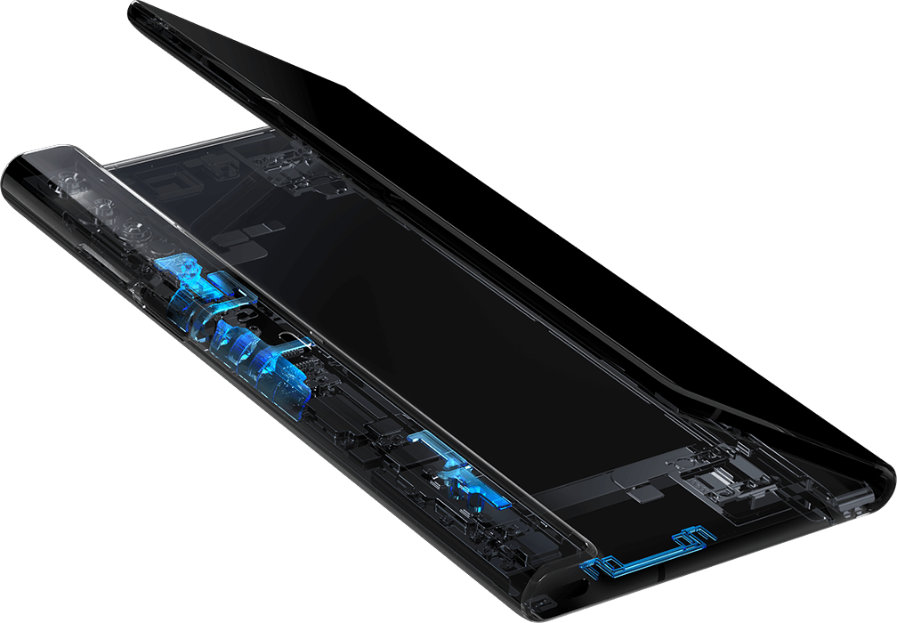 Et røntgenbillede af en Huawei Mate X