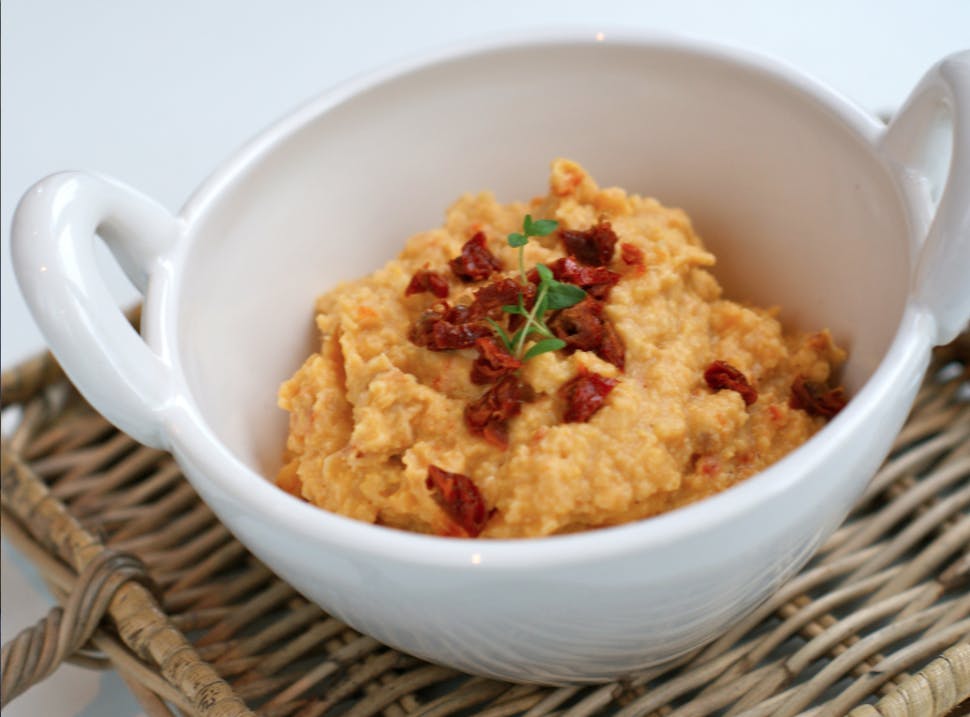 Dipp: hummus kikerter snakcs