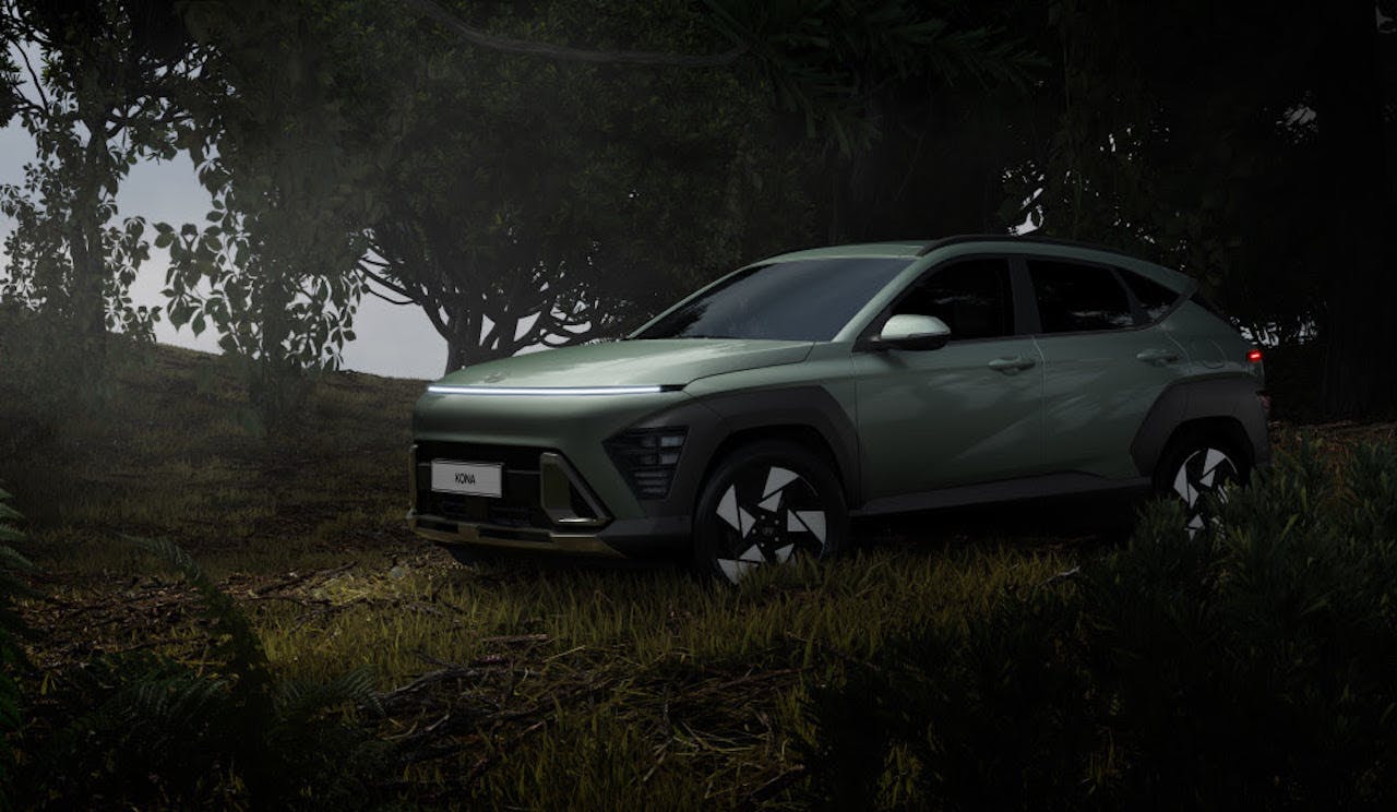 Hyundai Kona: Den nye Hyundai Kona set udefra