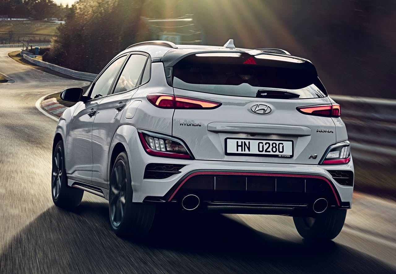 Ny Hyundai Kona N 2021 kommer med stor motor og hurtig fart