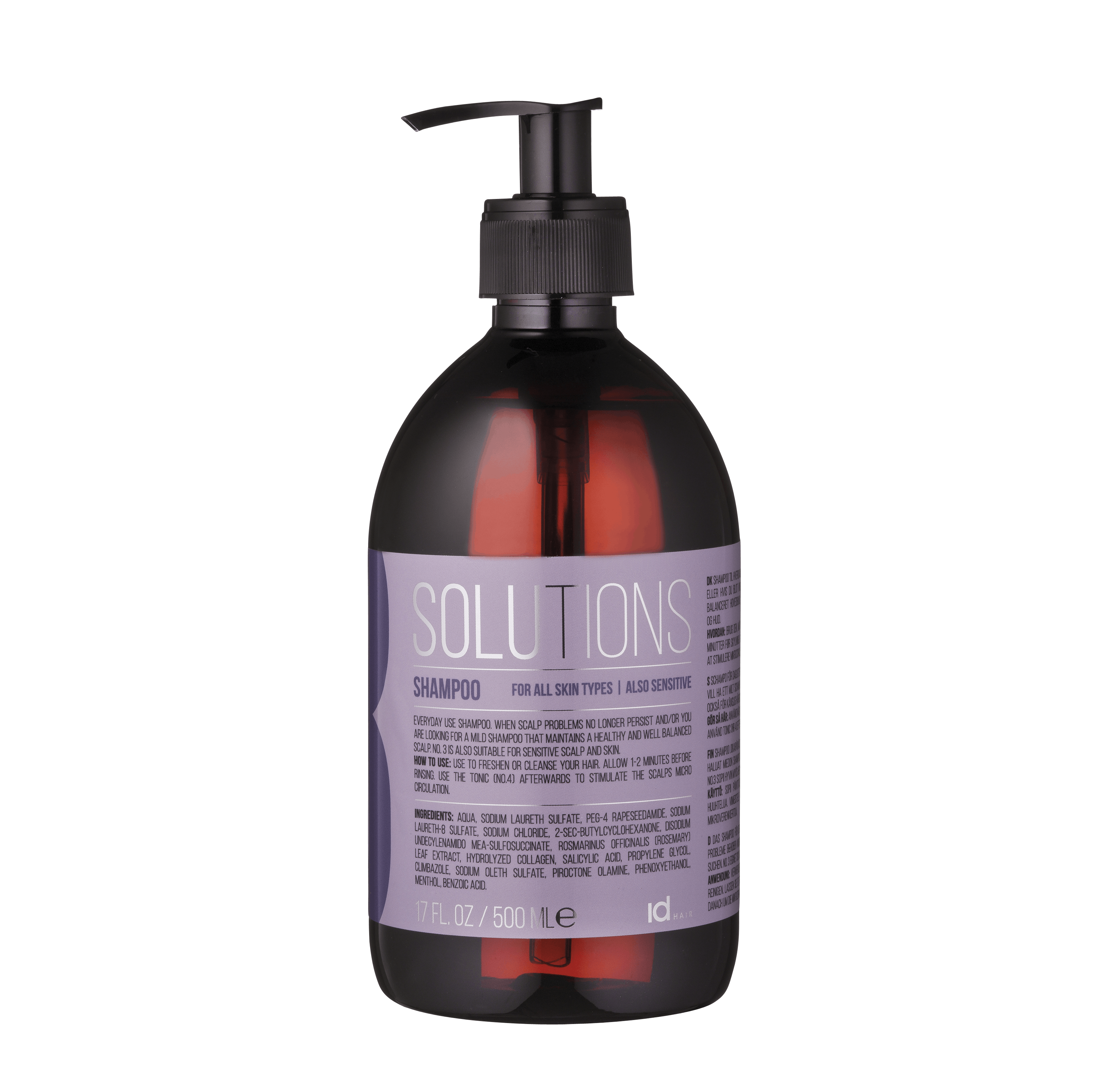 ID Hair, Solutions Shampoo No. 3. 500 ml, 199 kr.
