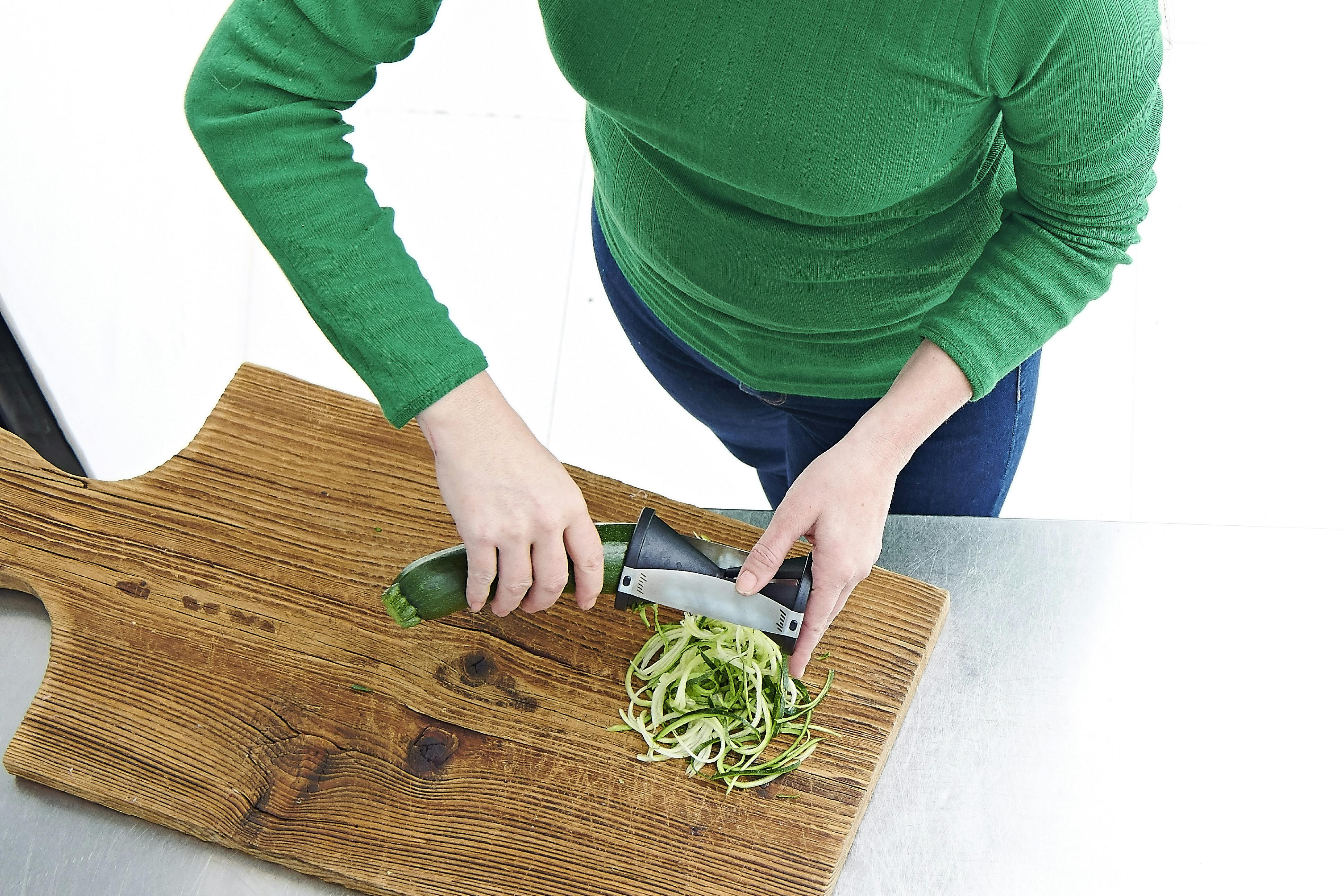 Svært ved at spise nok grønt? Prøv en sund pasta. Spiralizer