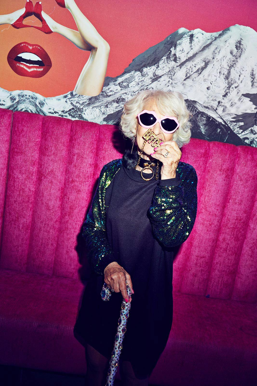 Baddie Winkle kampagnemodel for Missguided