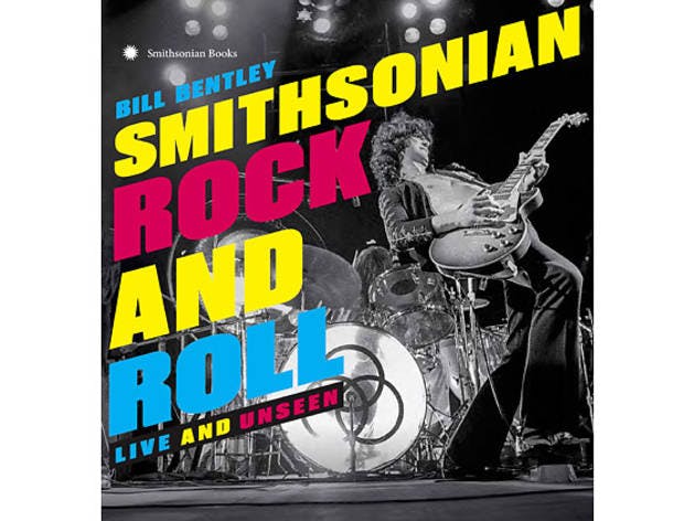 Rockmusikkens historie Forside av Smithsonian rock and roll-bok