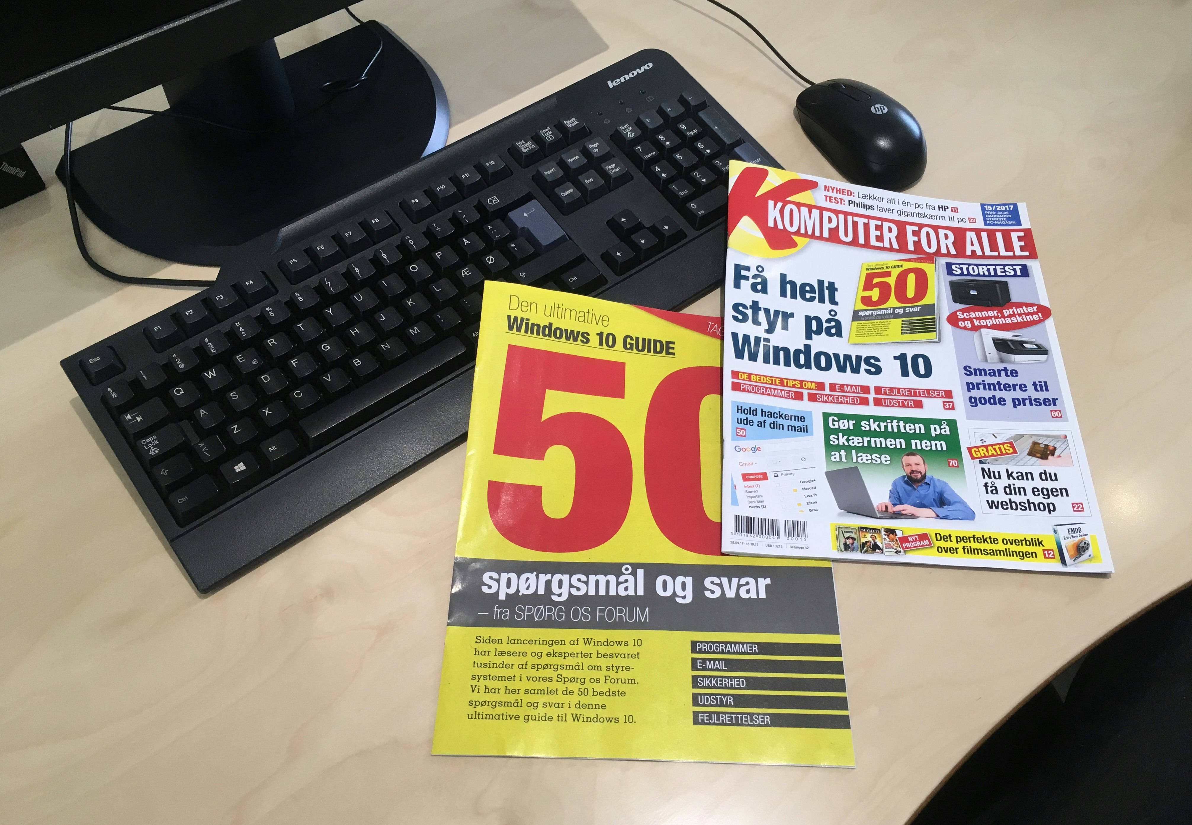 Nyt blad: F helt styr p Windows 10 med stor guide