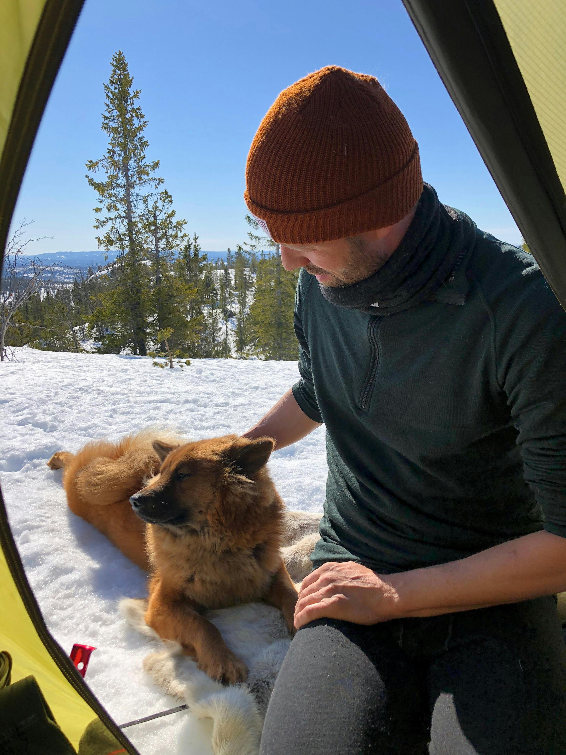 På tur i skogen