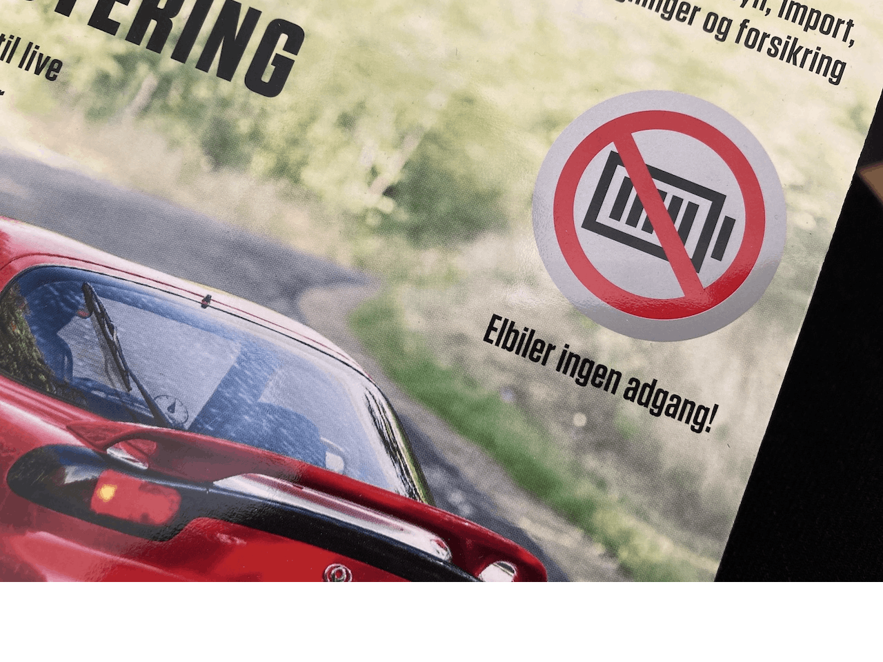 Retro-Revyen 2023 elbiler ingen adgang årbog