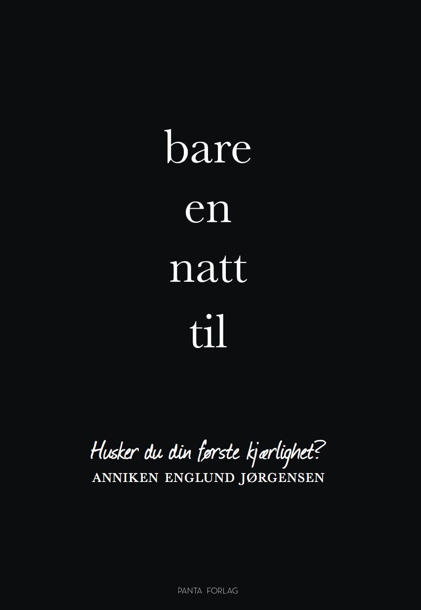 Anniken Jørgensen gir ut bok: Bare en natt til
