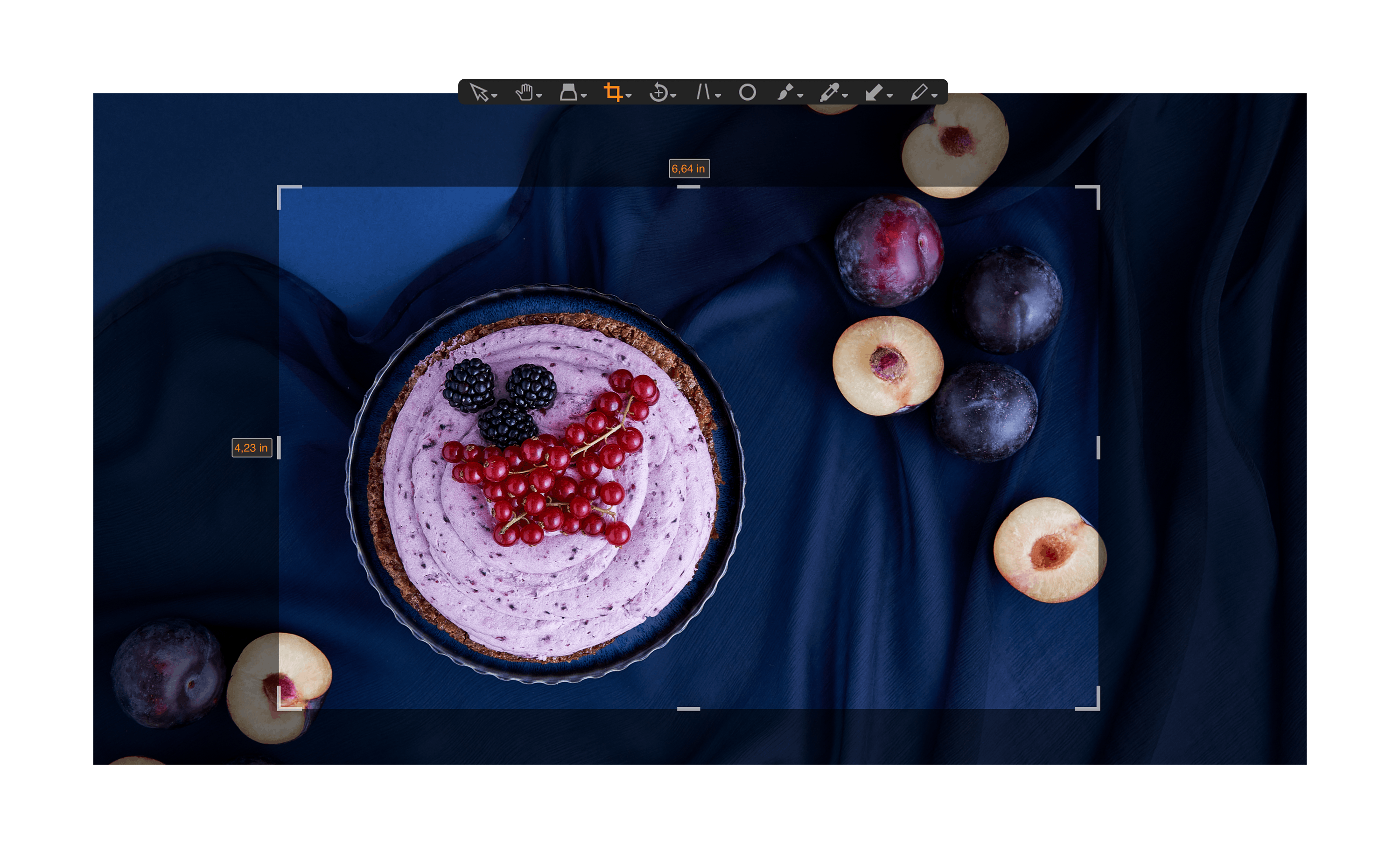 Crop Tool i Capture One 20