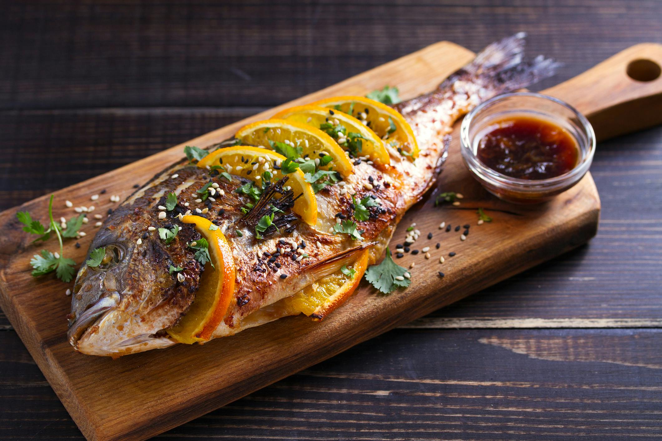 Fisk är en bra källa till kollagen Fisk är en bra källa till kollagen