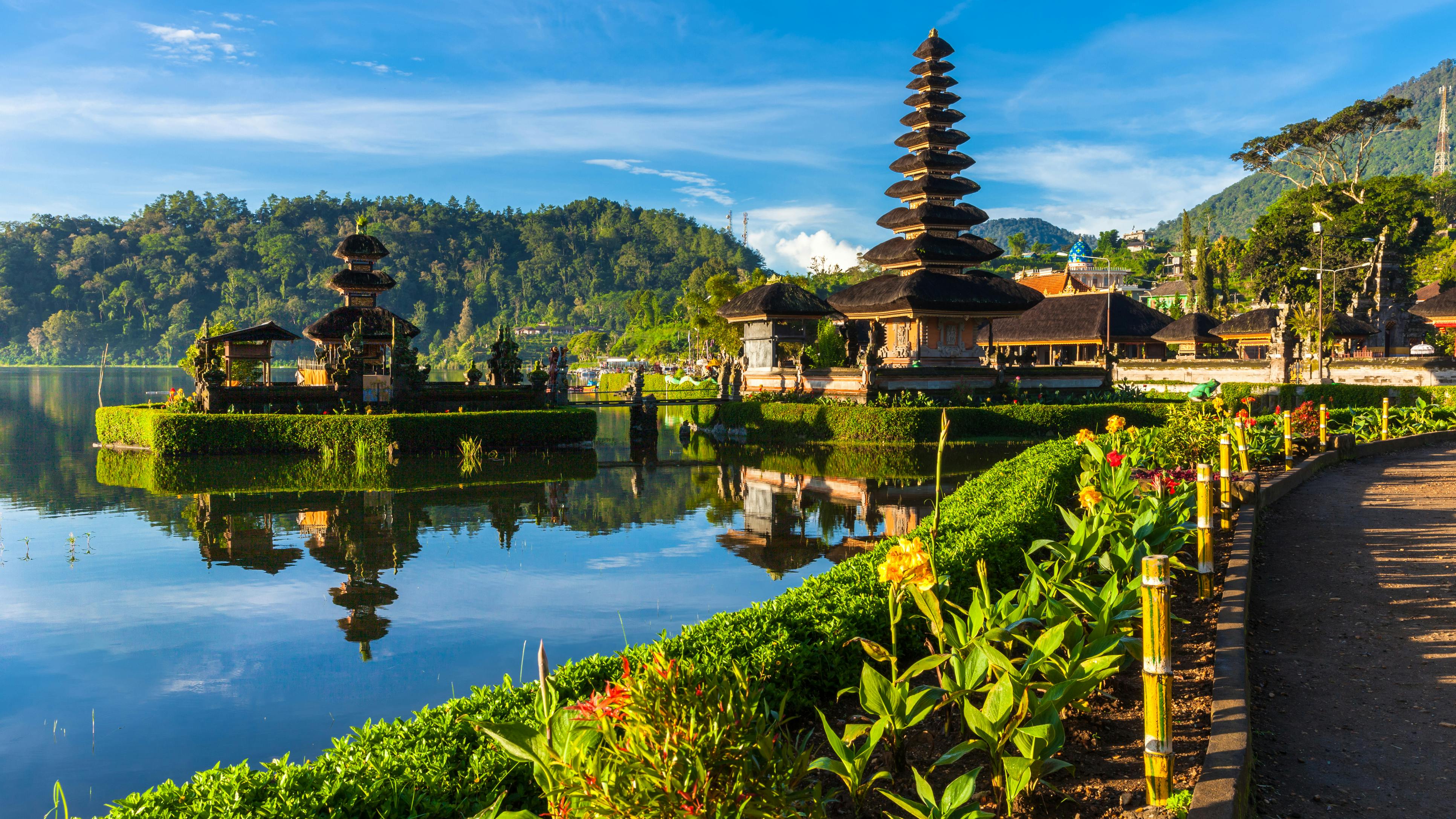 Naturudsigt på Bali