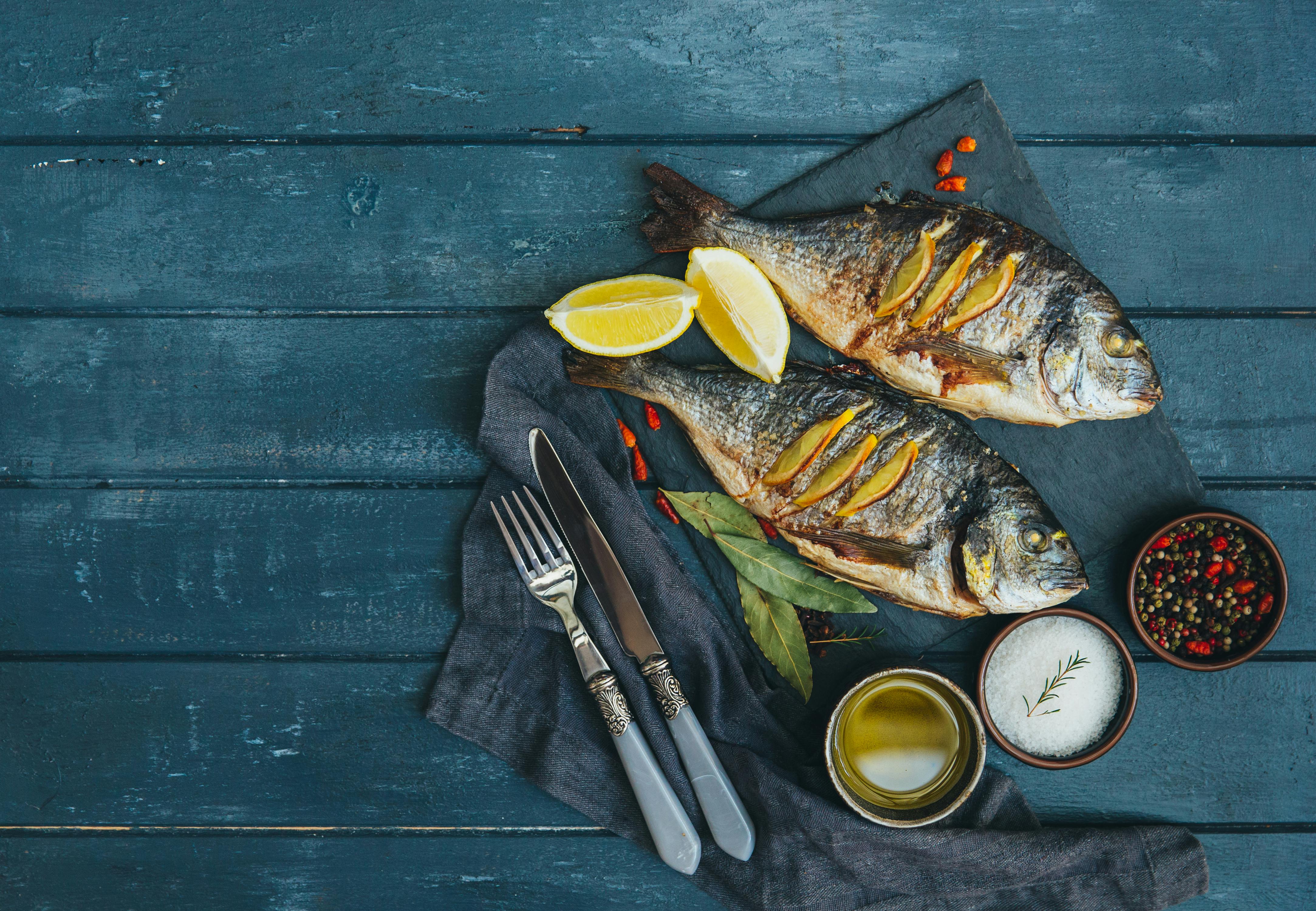 Grillet fisk