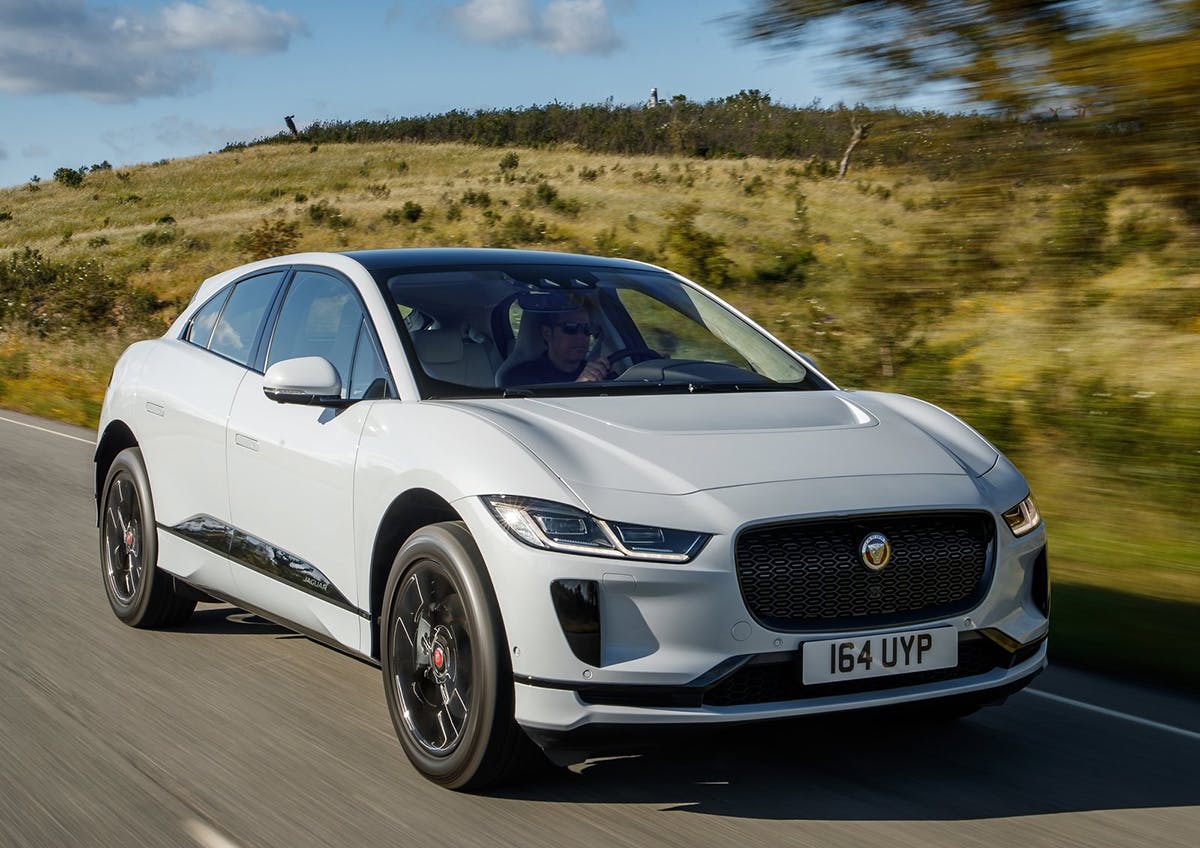 Jaguar I-pace forfra