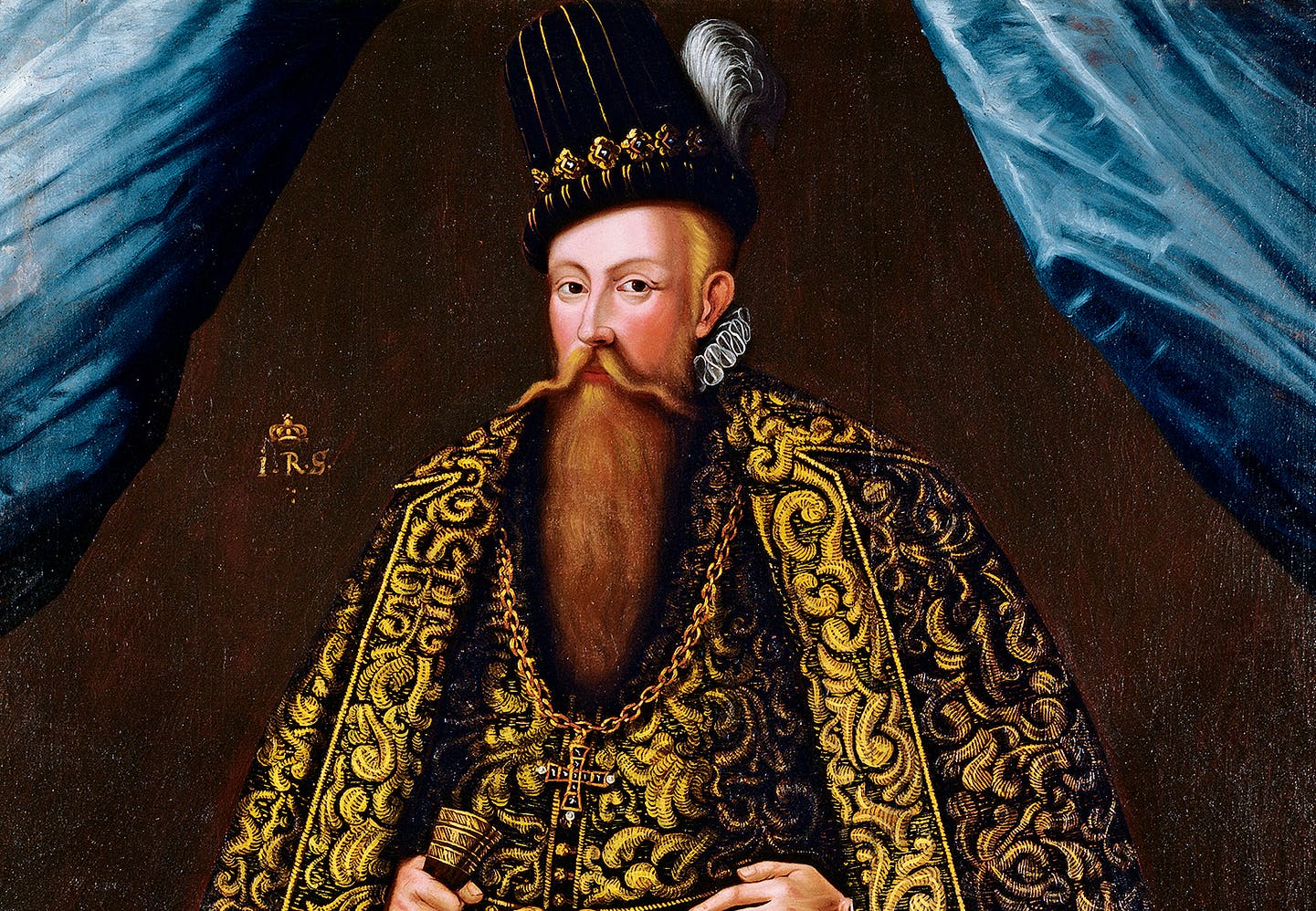 Porträtt av Johan III målat av J B Uther.