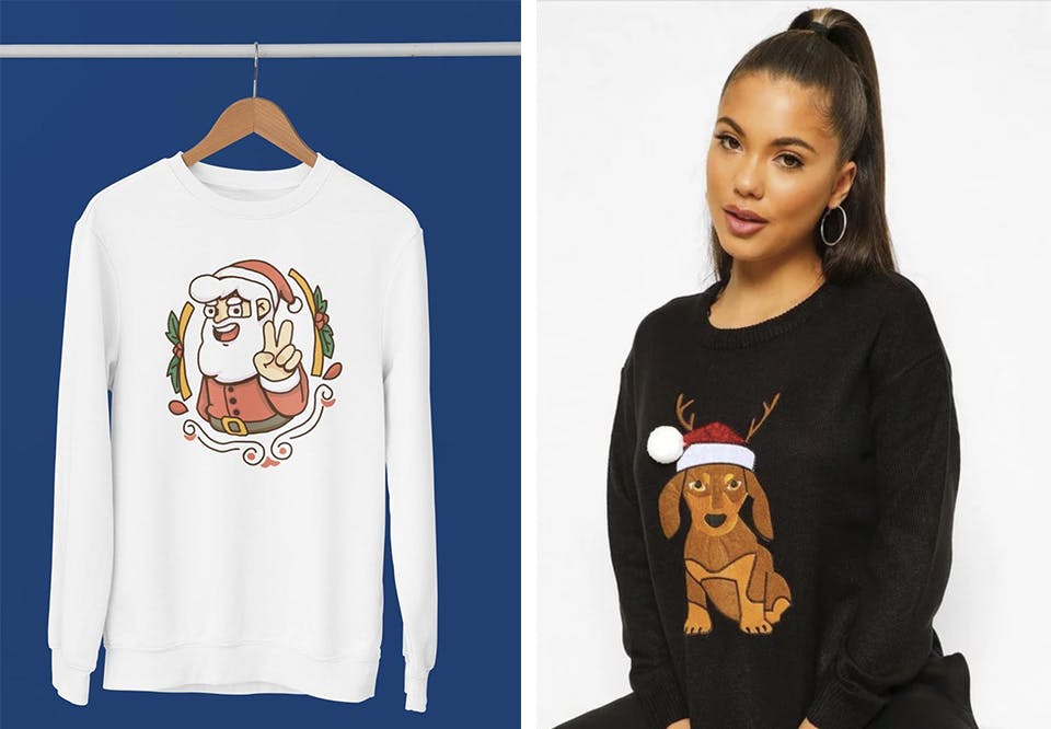 Hvilken en er din favorit? 13 geniale julesweatre