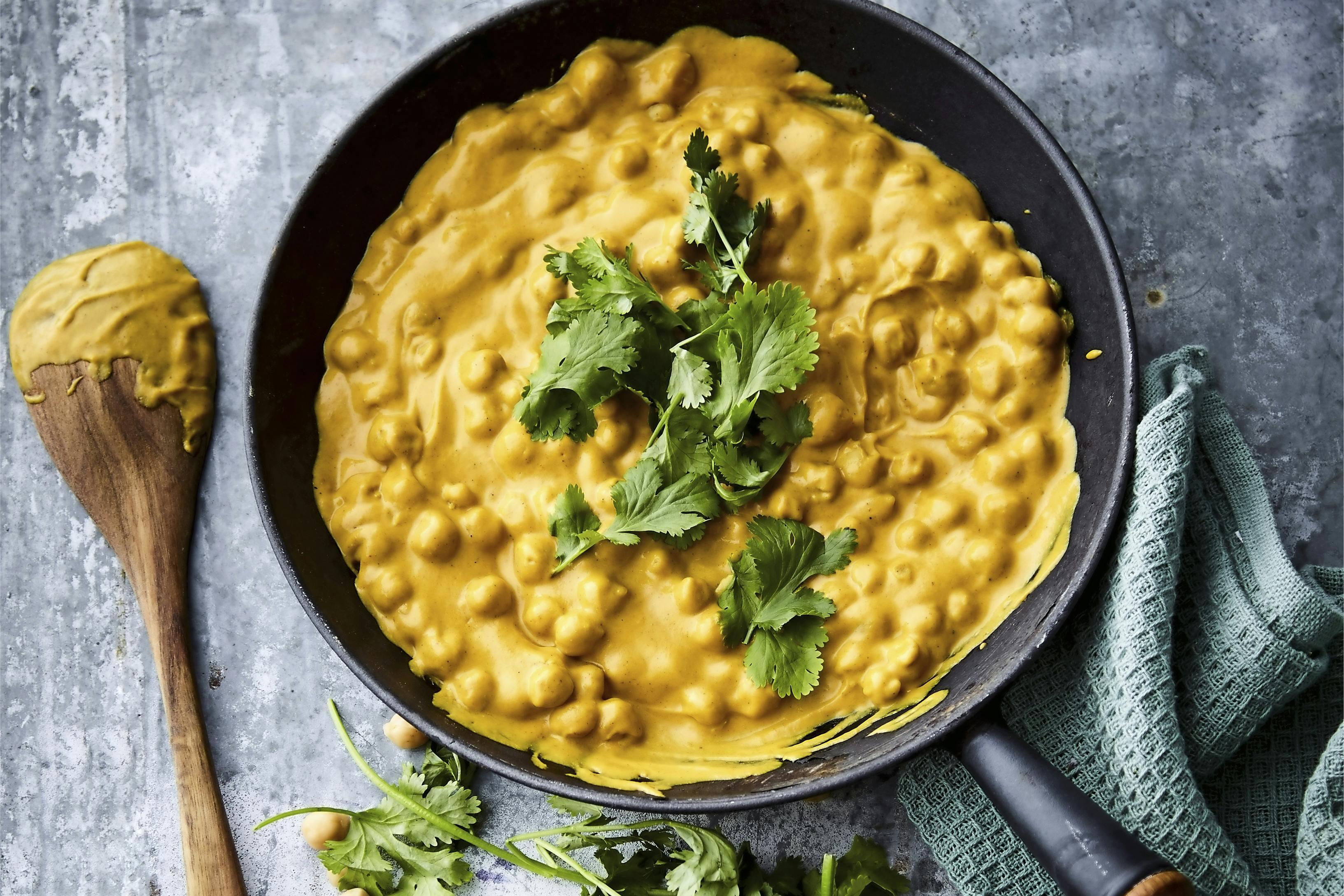 Kikertegryte Velsmakende vegansk kiketegryte