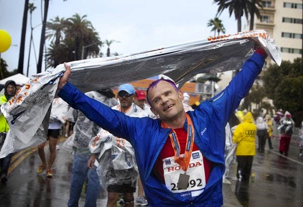 Flea efter LA Marathon Flea efter LA Marathon