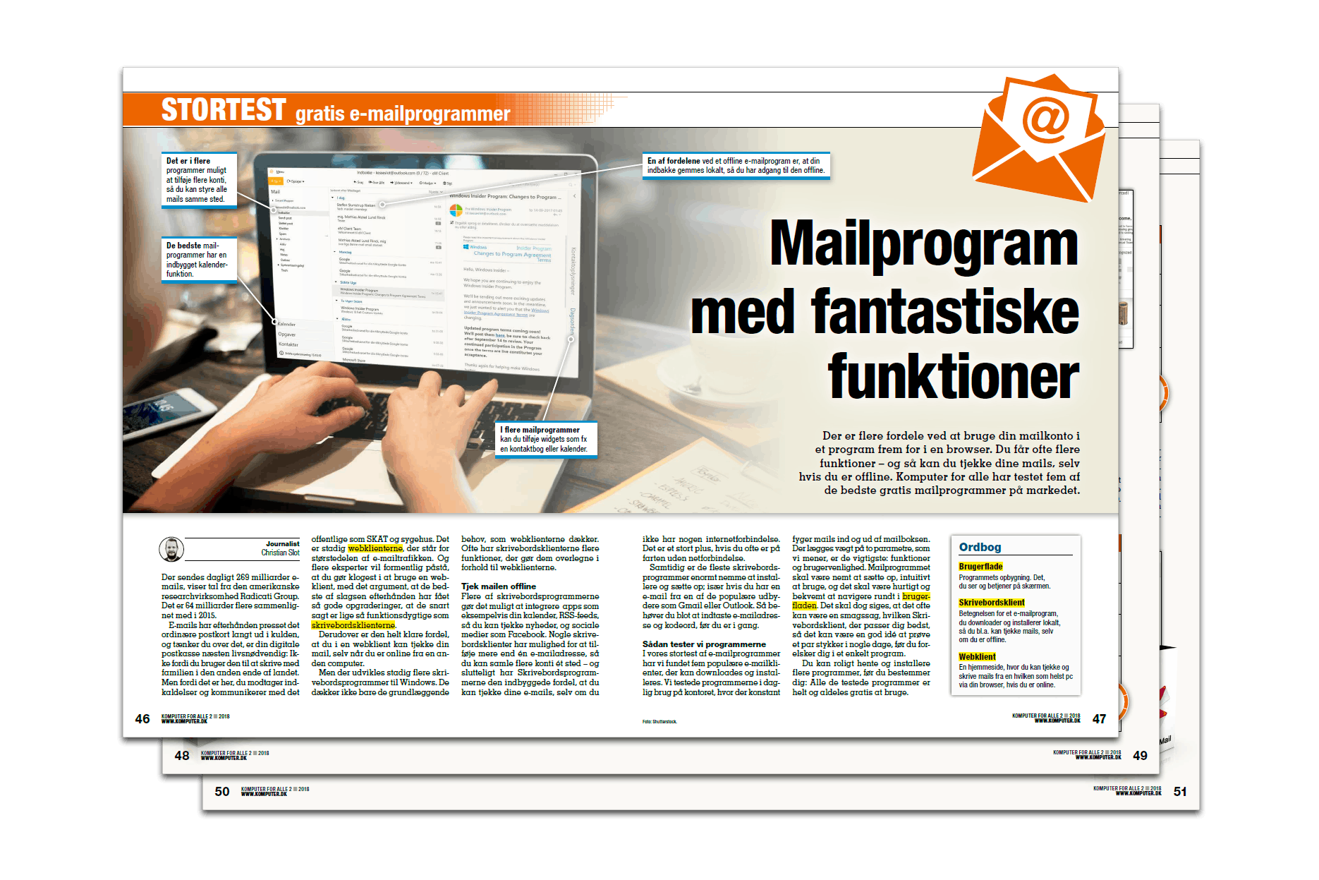 Mailprogram med fantastiske funktioner