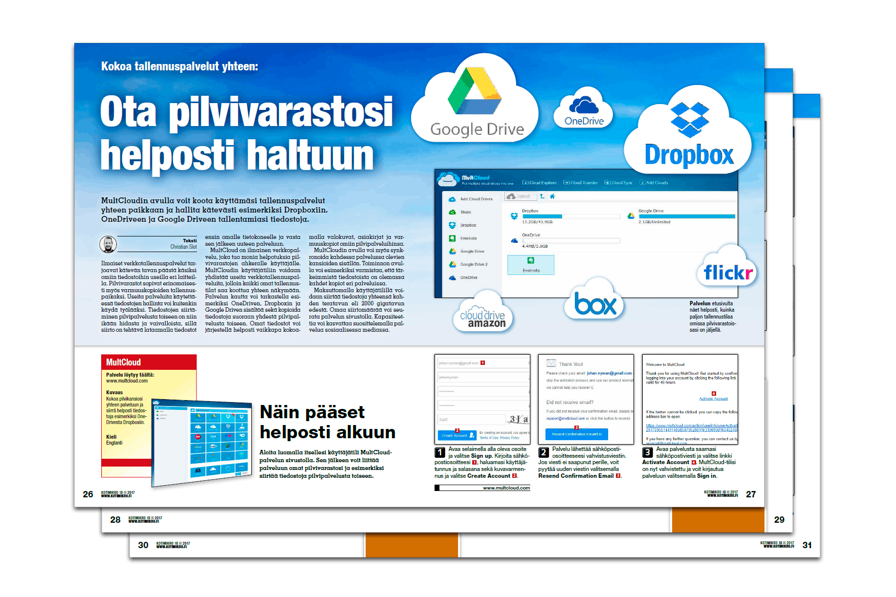 Kerää pilvivarastosi yhteen