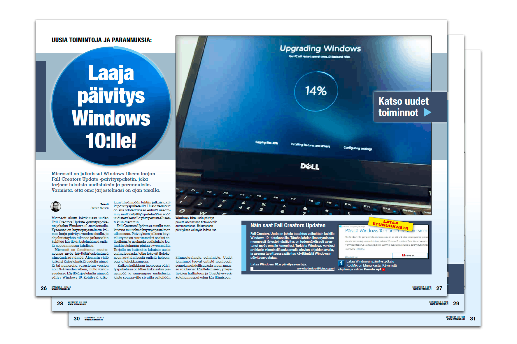 Laaja päivitys Windows 10:lle