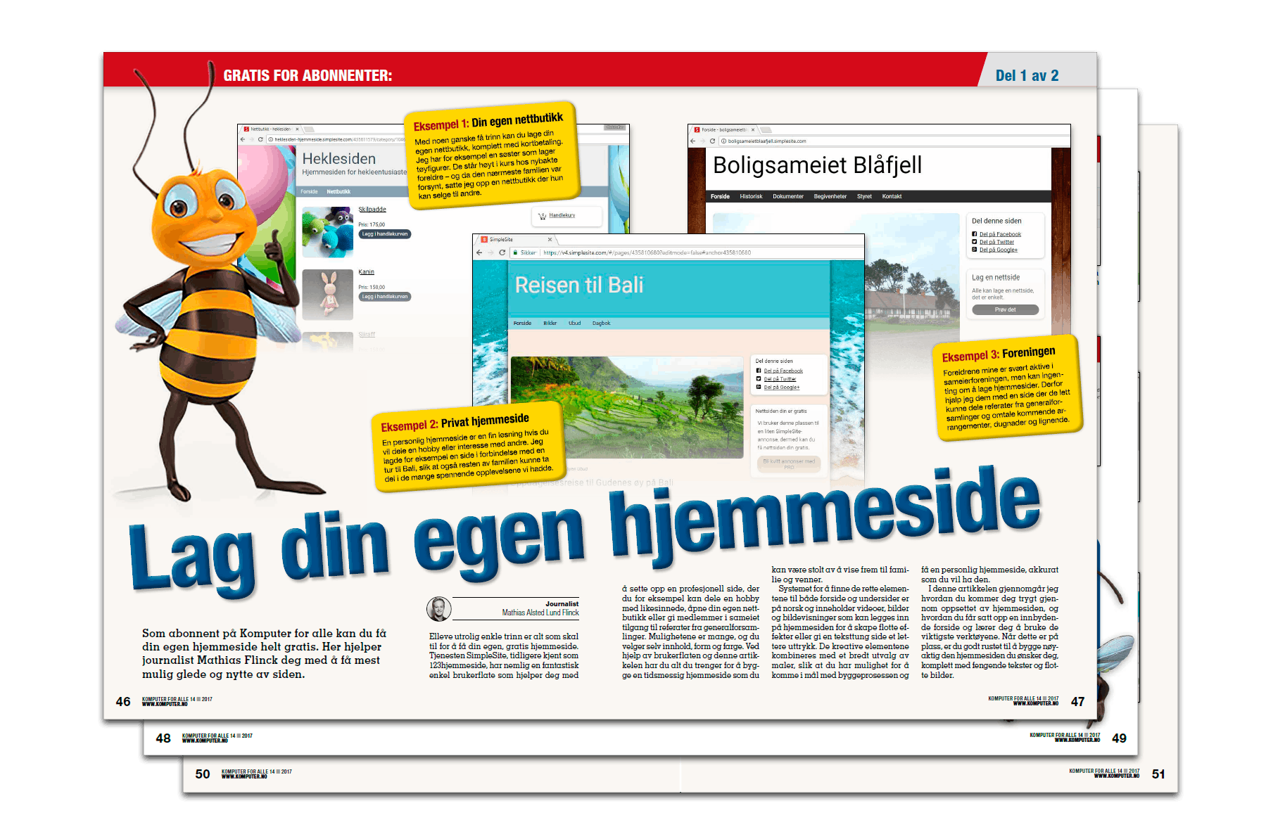 Lag din egen hjemmeside med Komputer for alle