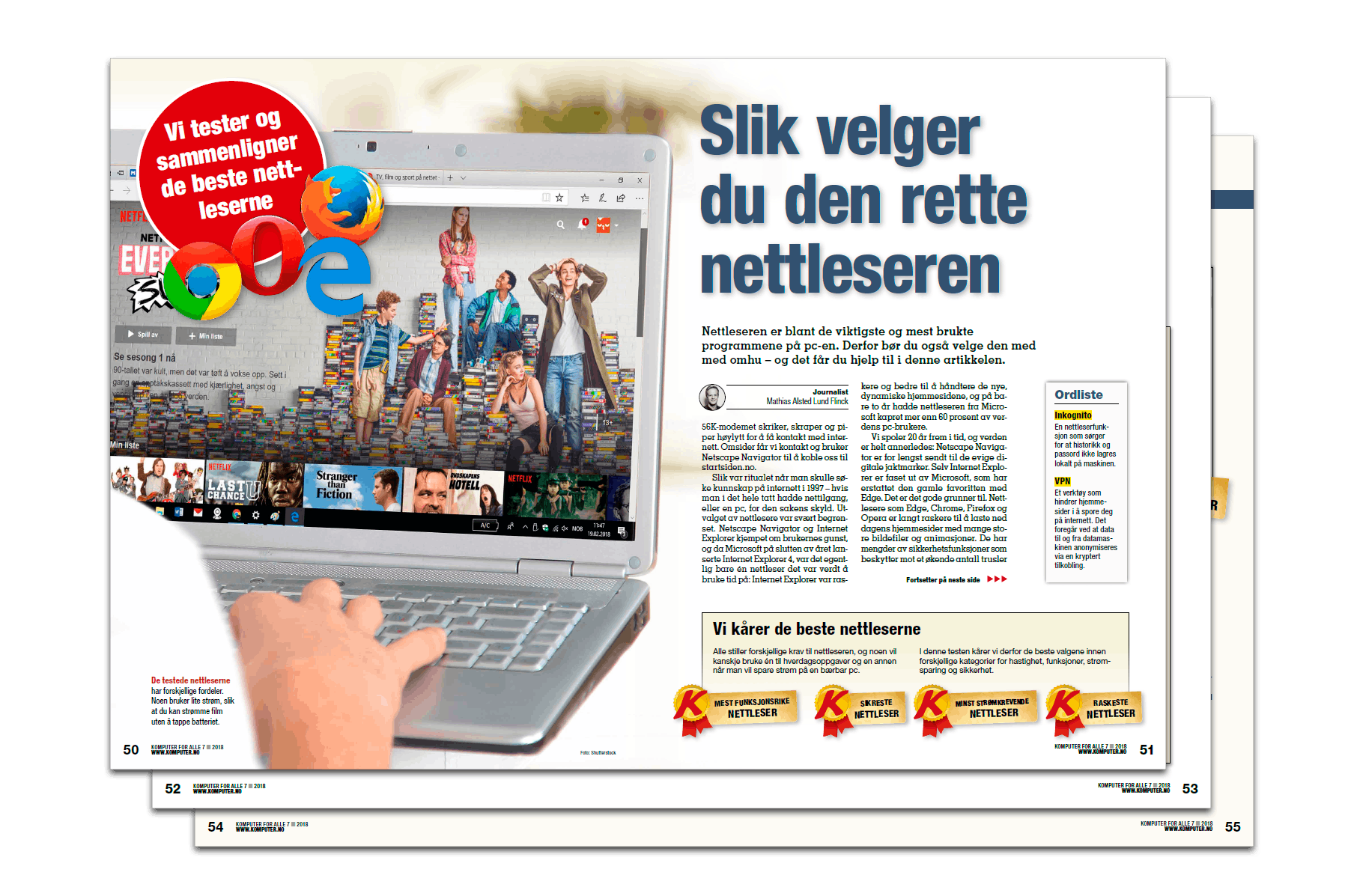 Slik velger du den rette nettleseren