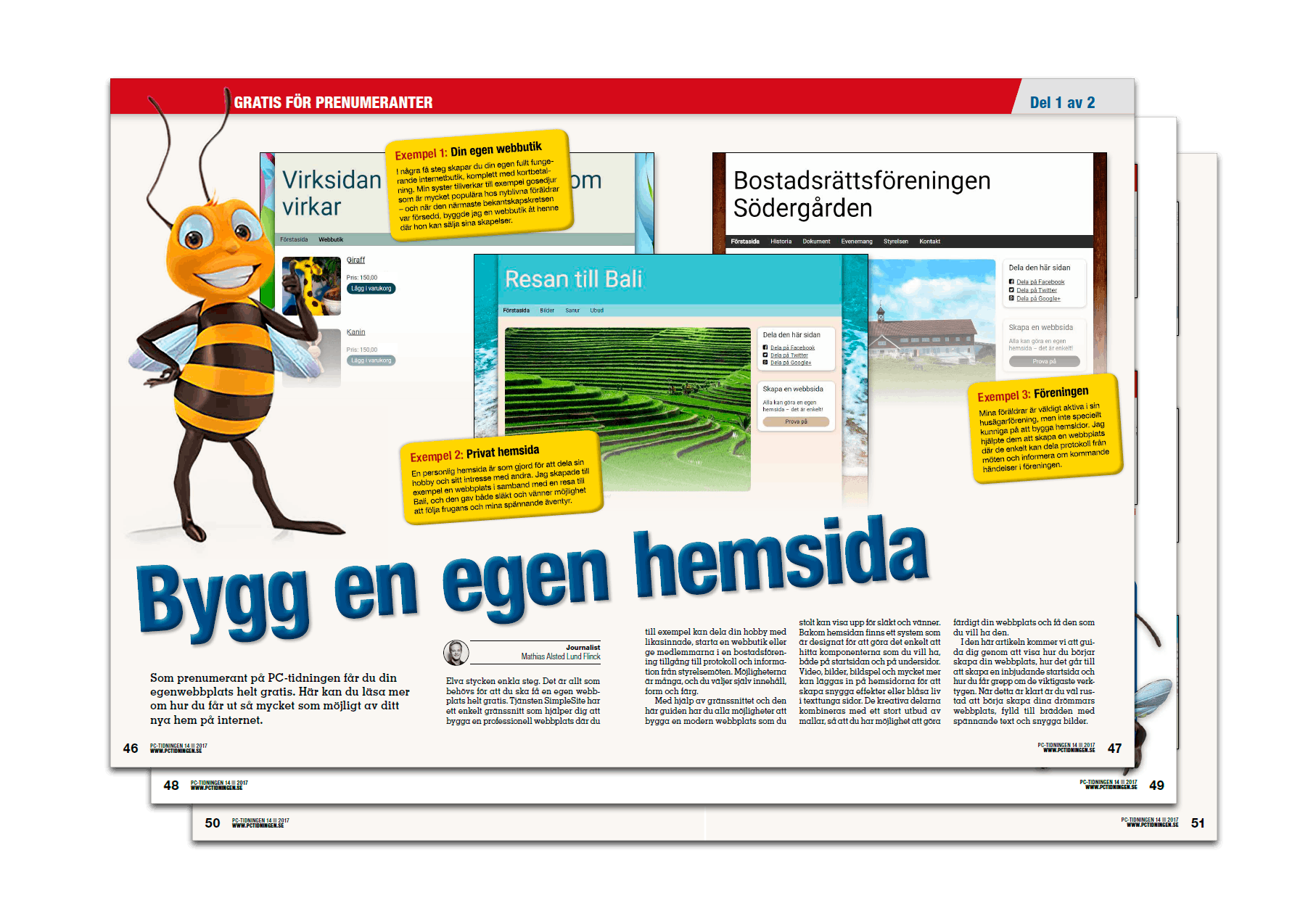 Bygg en egen hemsida med PC-tidningen