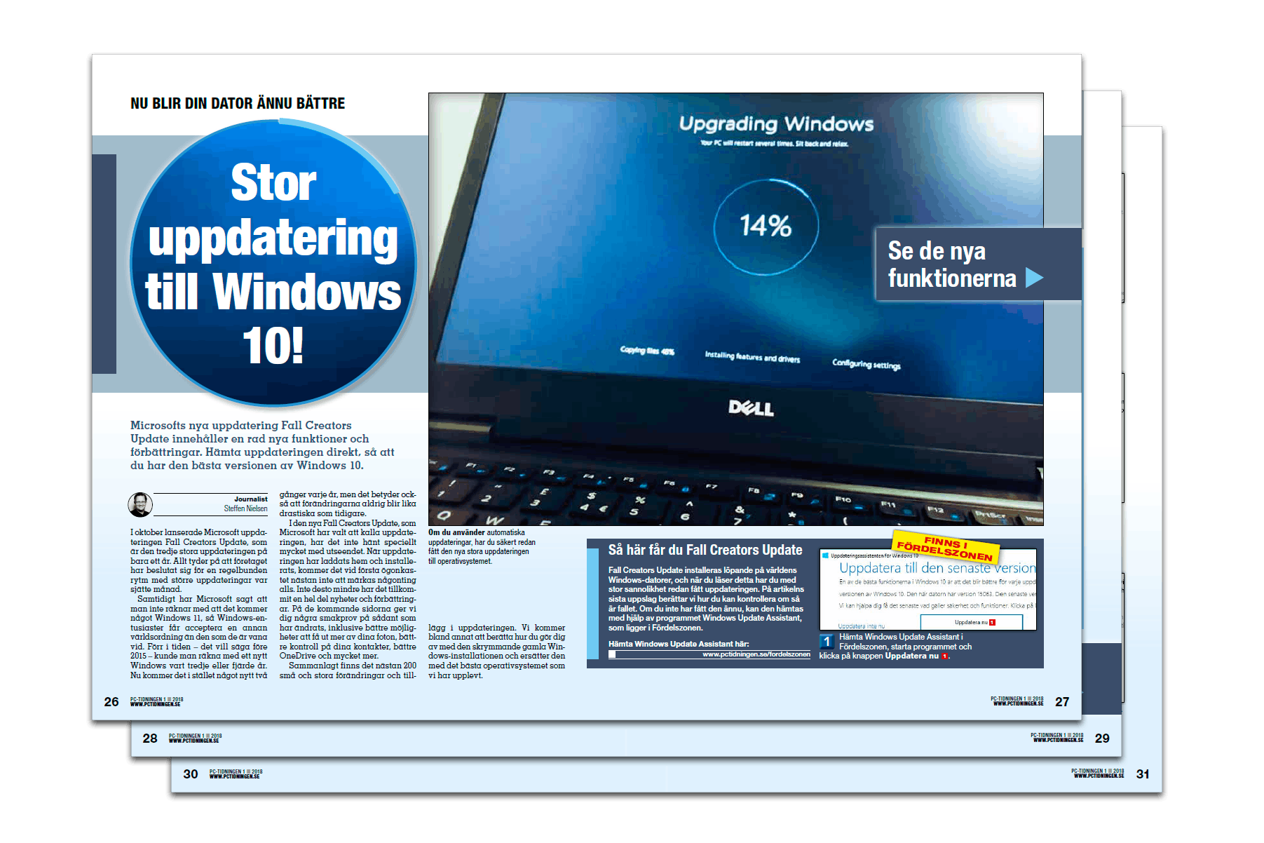 Stor uppdatering till Windows 10