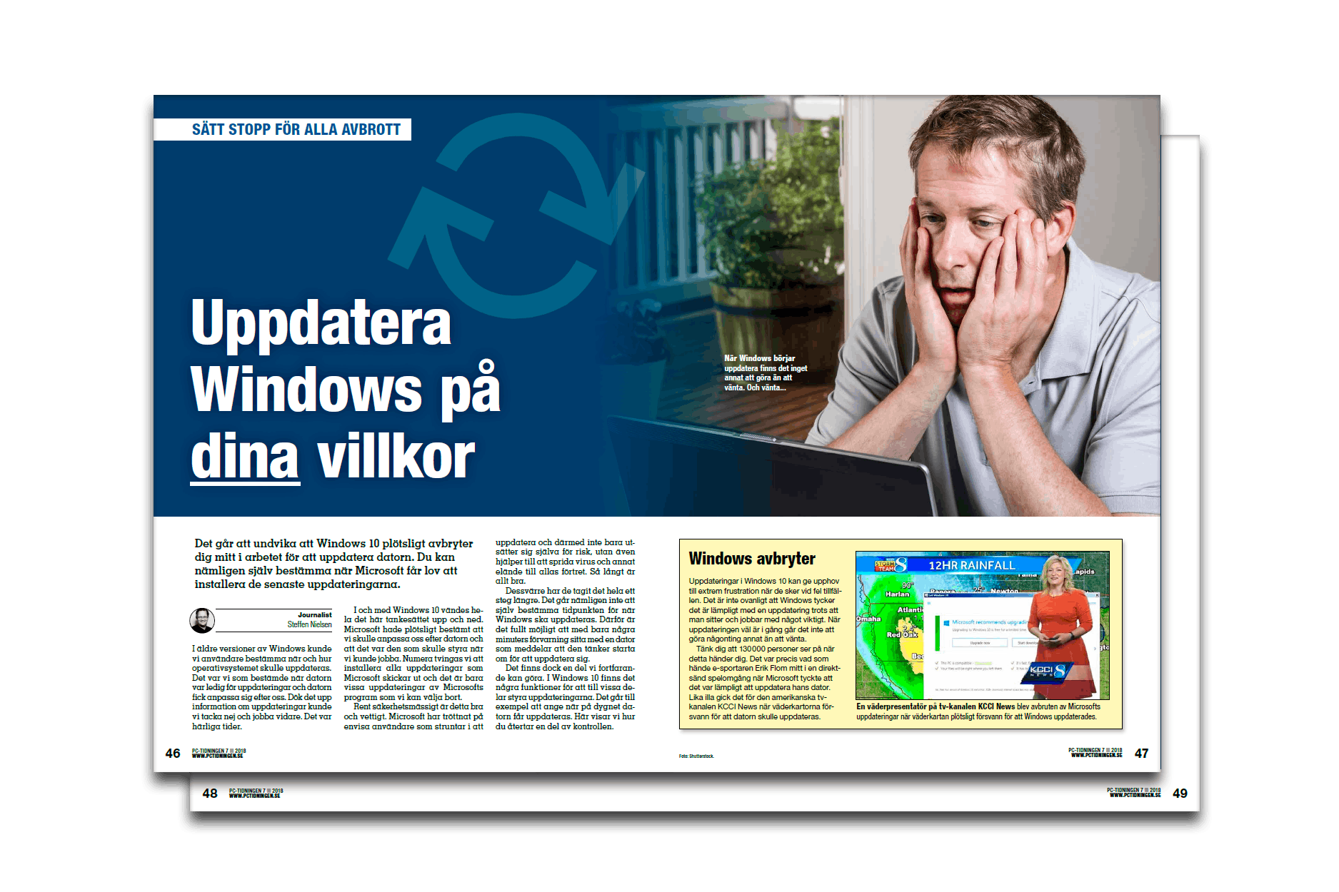 Uppdatera Windows 10 på dina villkor
