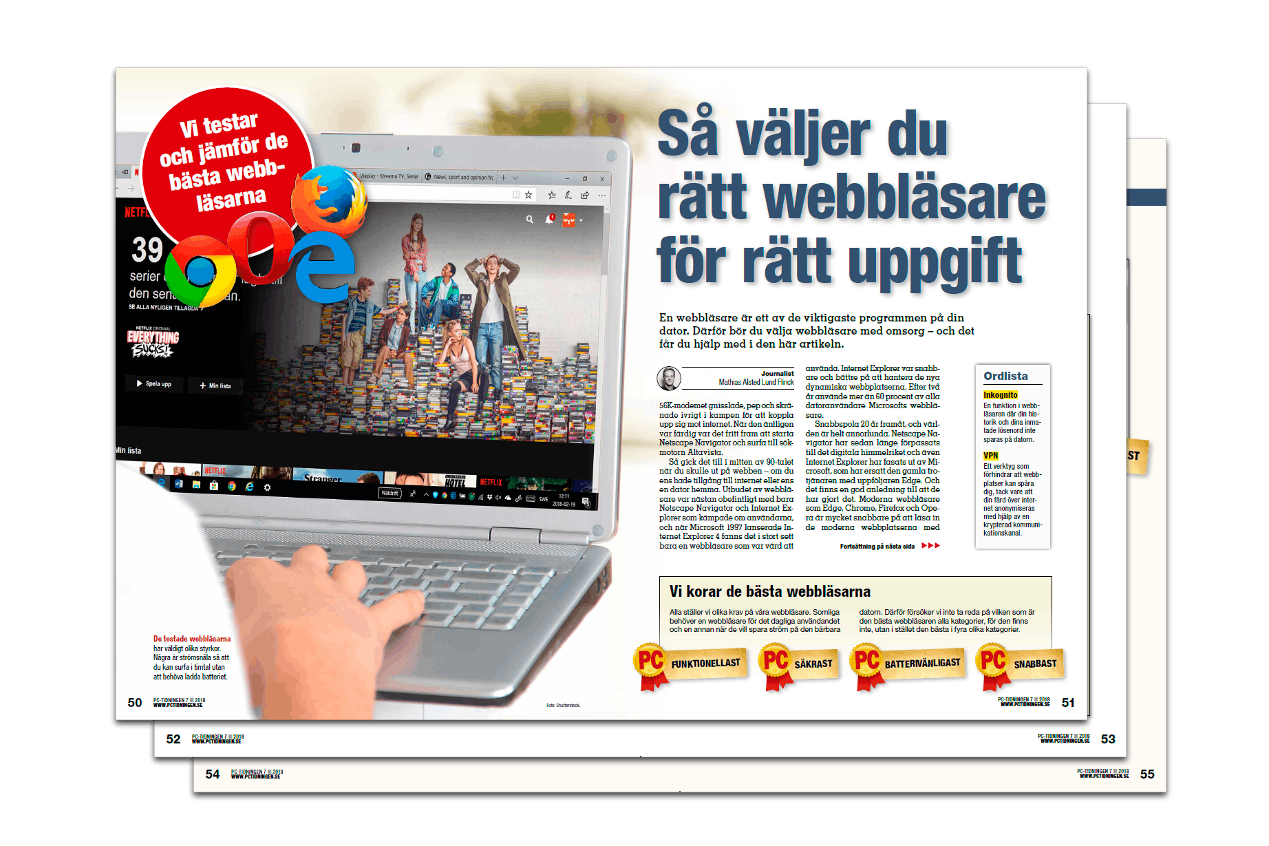 Välj rätt webbläsare