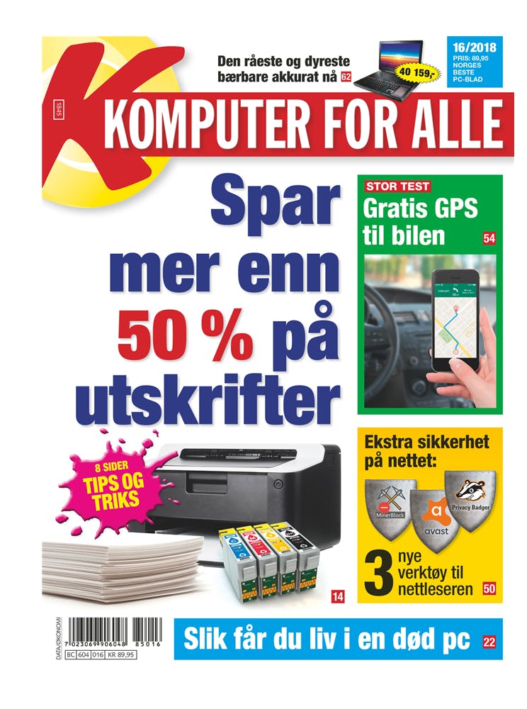 Komputer for alle nummer 16/2018