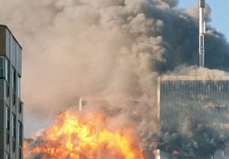 World Trade Center explosion