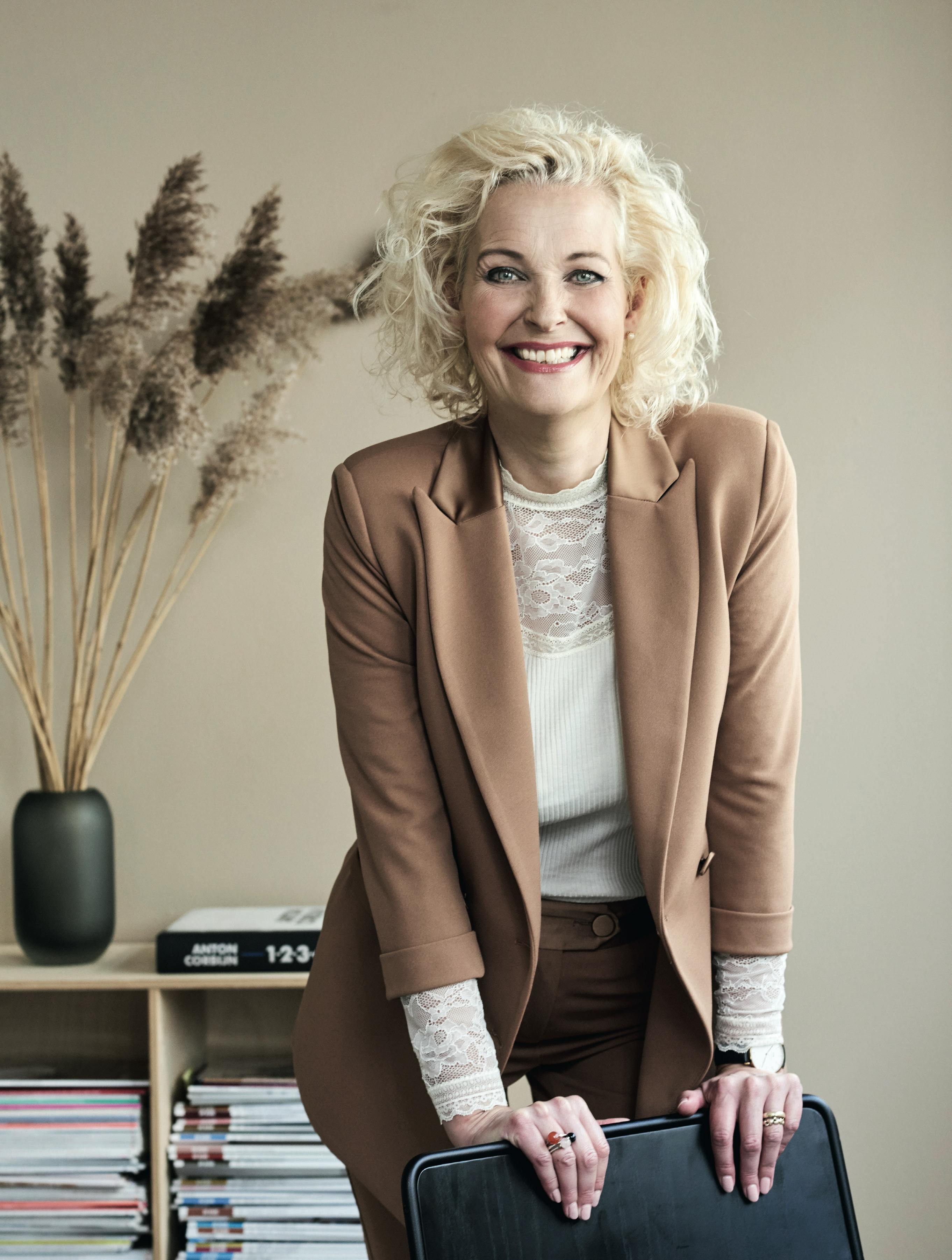 For Kristina Sindberg og hendes kæreste er løsningen at bo hver for sig. Kristina Sindberg