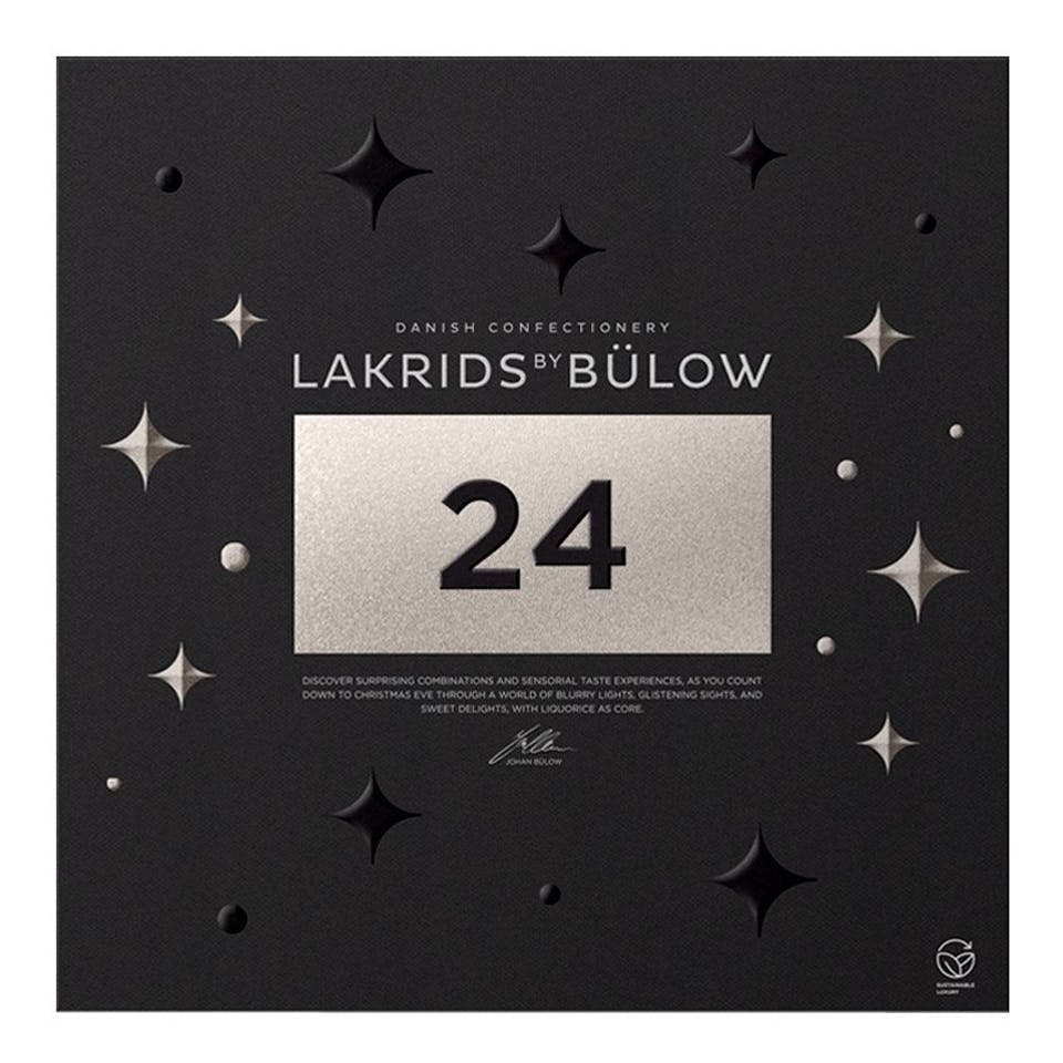 Julekalenderen til dig der er mere til det salte end det søde. Lakridsjulekalender fra Bülow